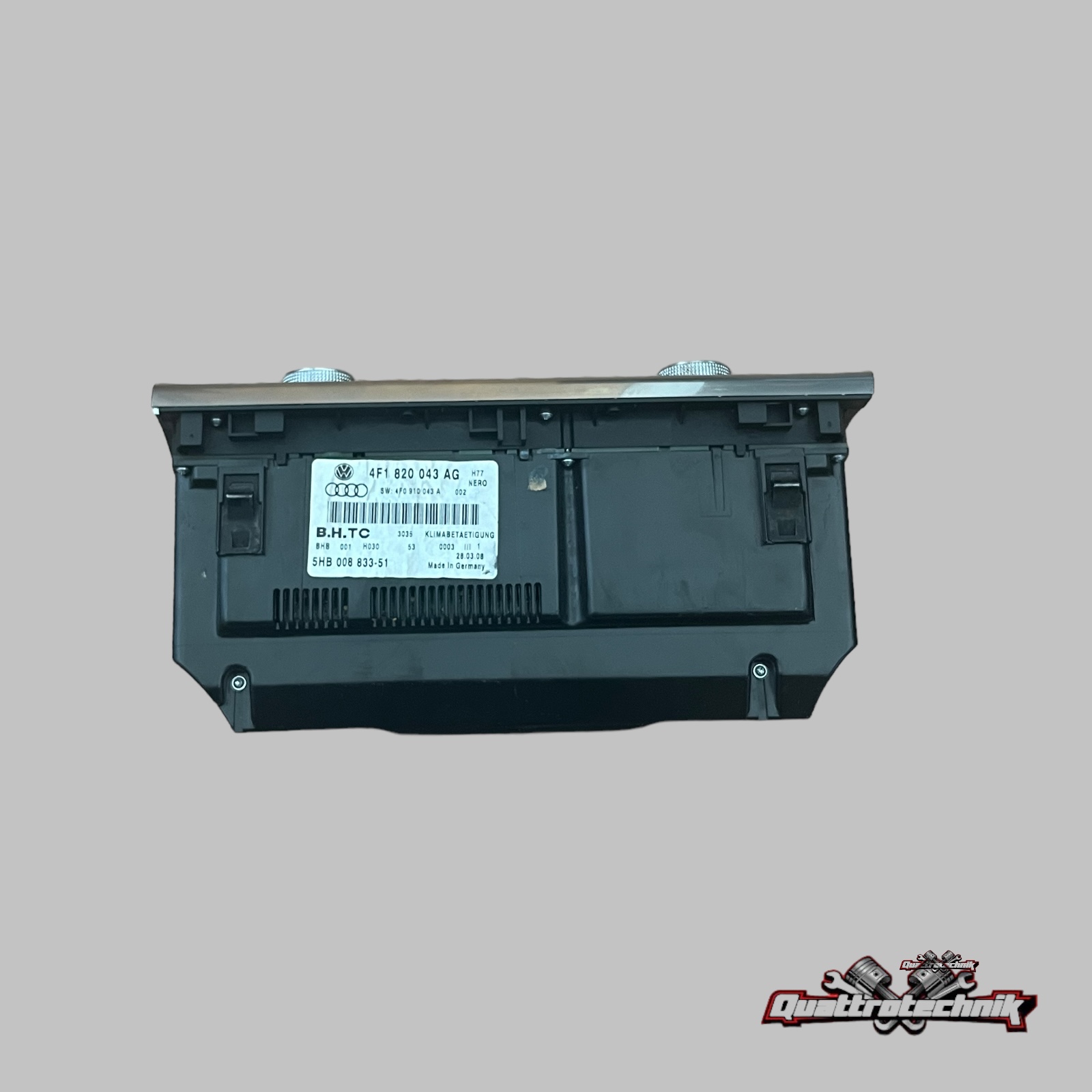 Audi A6 4F C6 Klimabedienteil Bedienteil Klimaanlage Sitzheizung 4F1820043AG