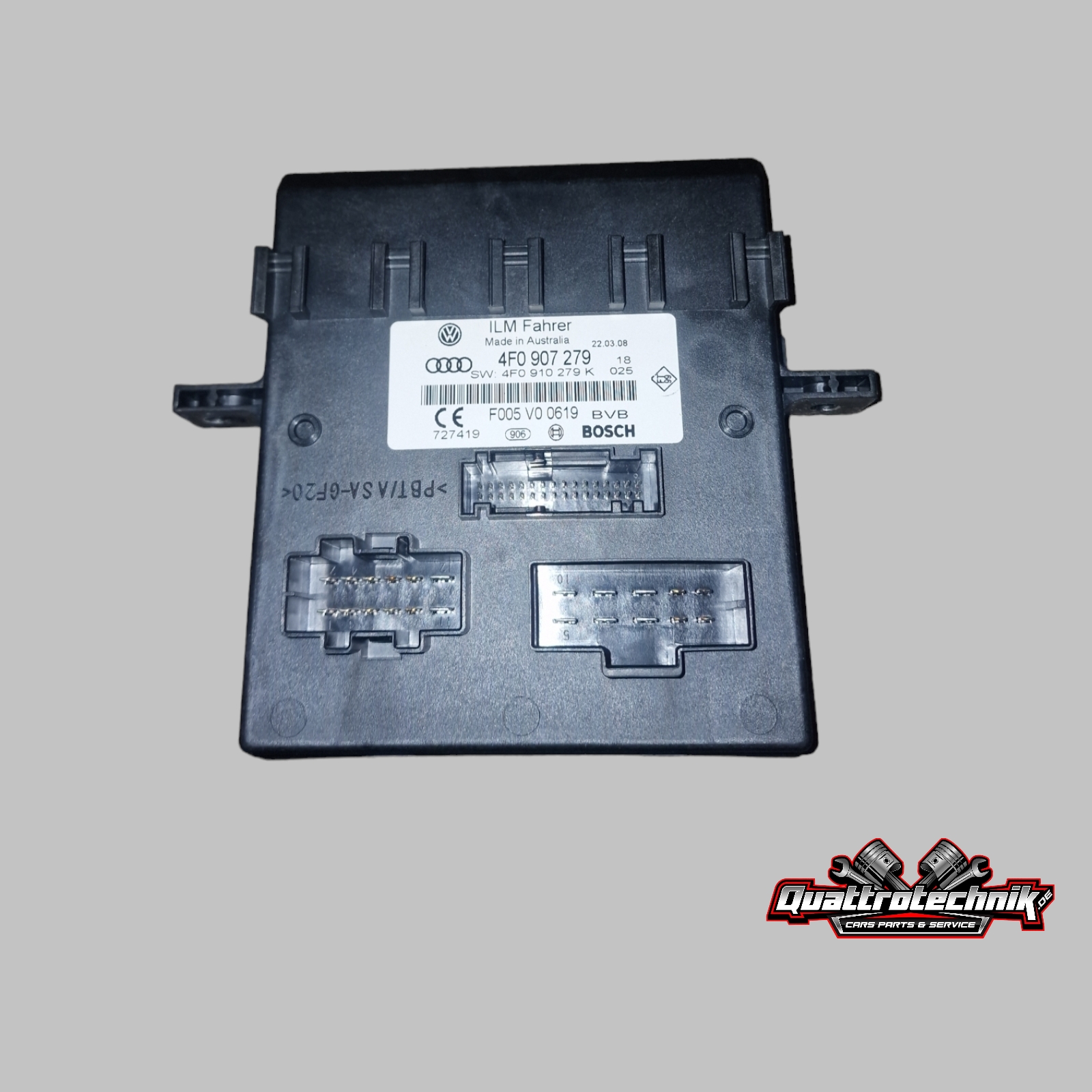 Audi A6 4F C6 ILM Fahrer Bordnetzsteuergerät Bordnetz 4F0907279 4F0910279K