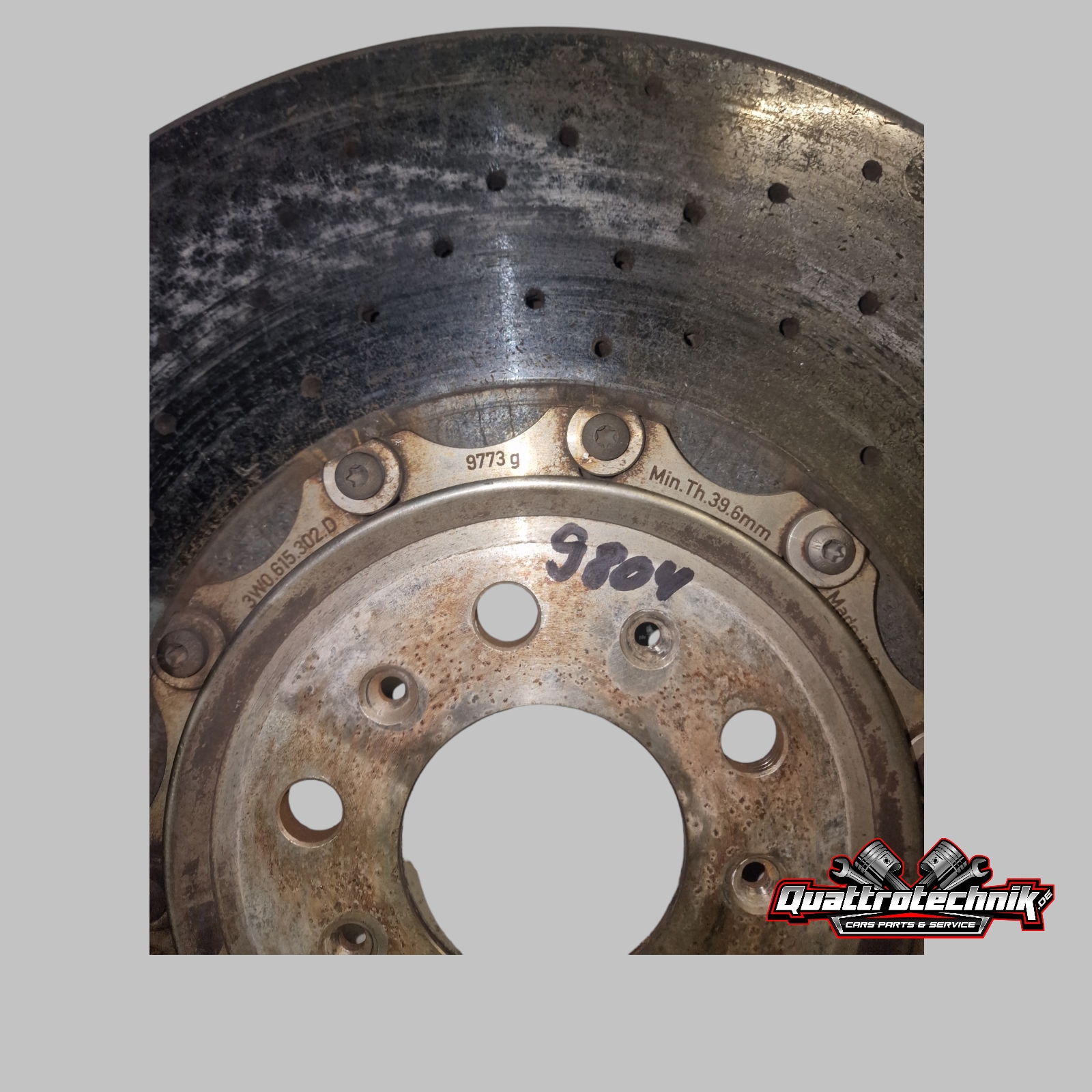 Audi RS6 V10 4F Bremsanlage Alcon Ceramic RS6 Bremse 420mm 8 Kolben vorne & hinten SET