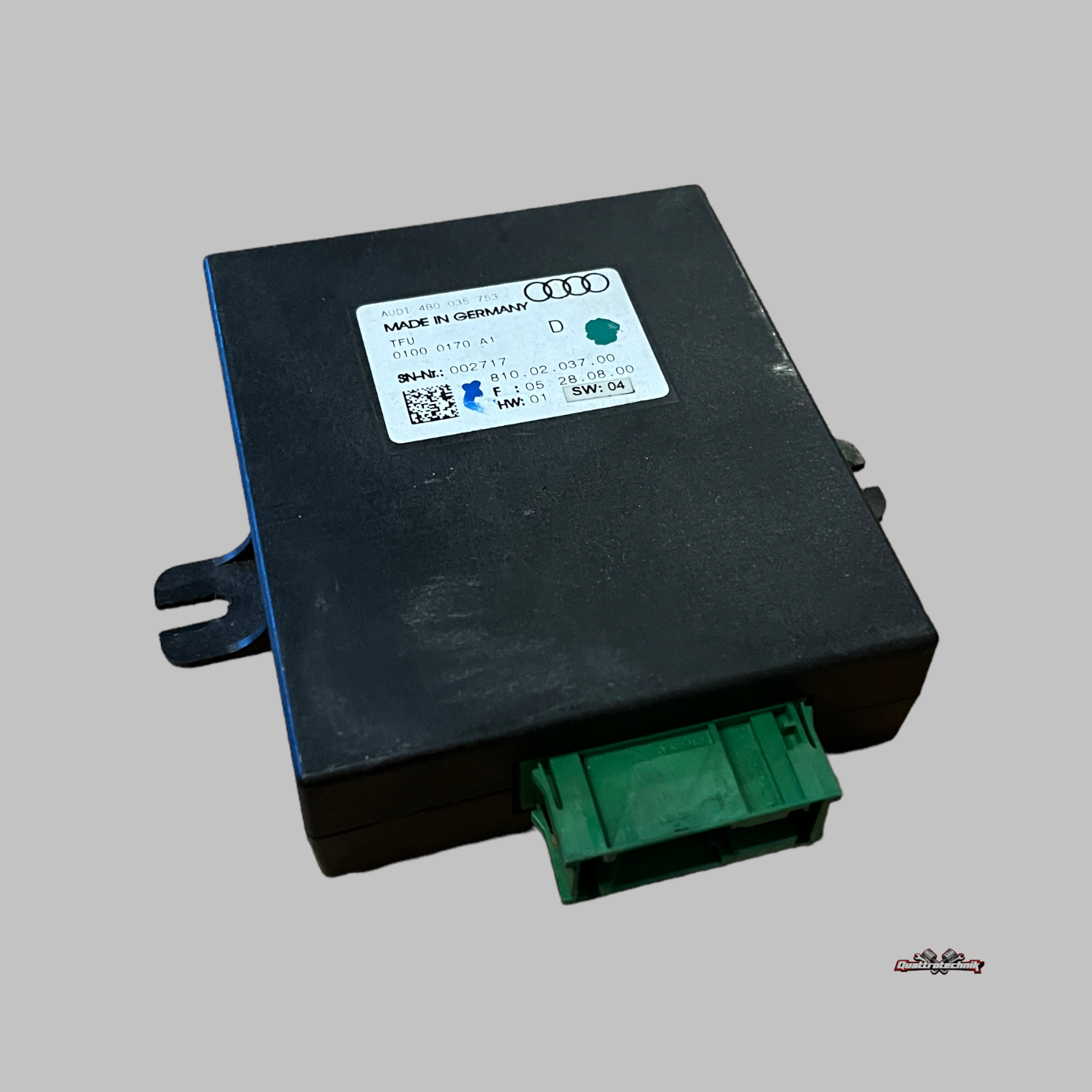 Steuergerät Sprachmodul Audi A6 S6 4B A8 S8 4D Spracheingabe 4B0035753