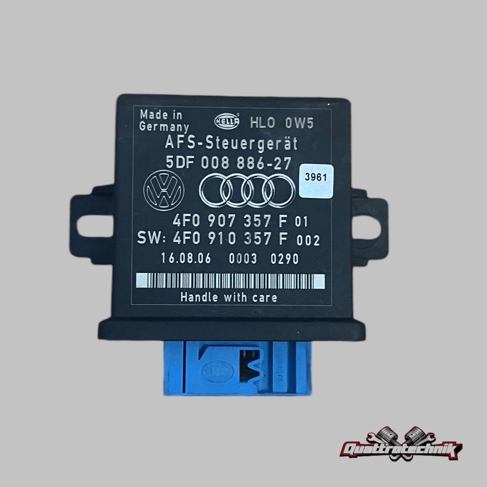 Audi A8 4E Quattro Original Steuergerät LWR Leuchtweiteregelung 4E0907357F