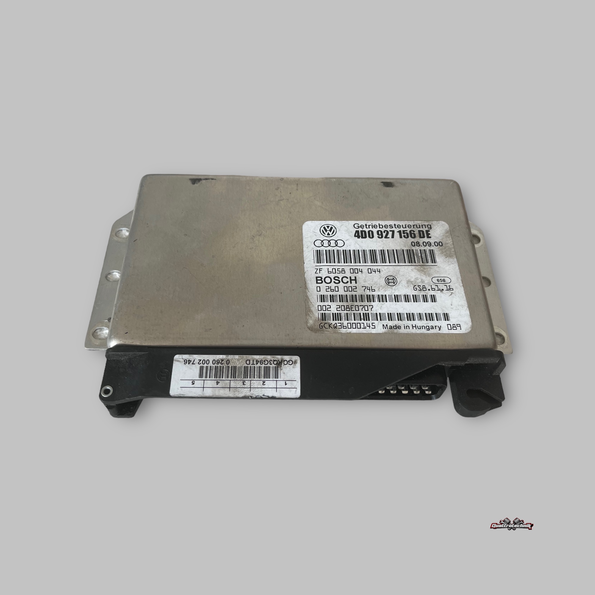 Audi A8 D2 Getriebesteuergerät Steuergerät Automatikgetriebe  4D0927156DE