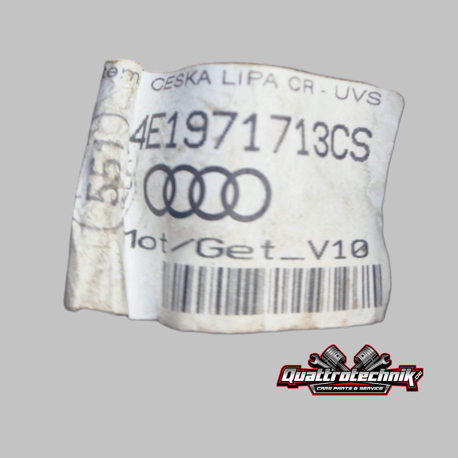 AUDI A8 S8 D3 4E 5,2l V10 Motorkabelbaum Leitungssatz 4E1971713CS