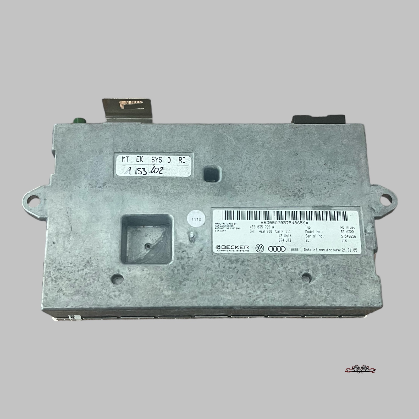 Audi A6 4F A8 4E Interfacebox MMI Bluetooth Steuergerät 4E0035729A 4E0910730F