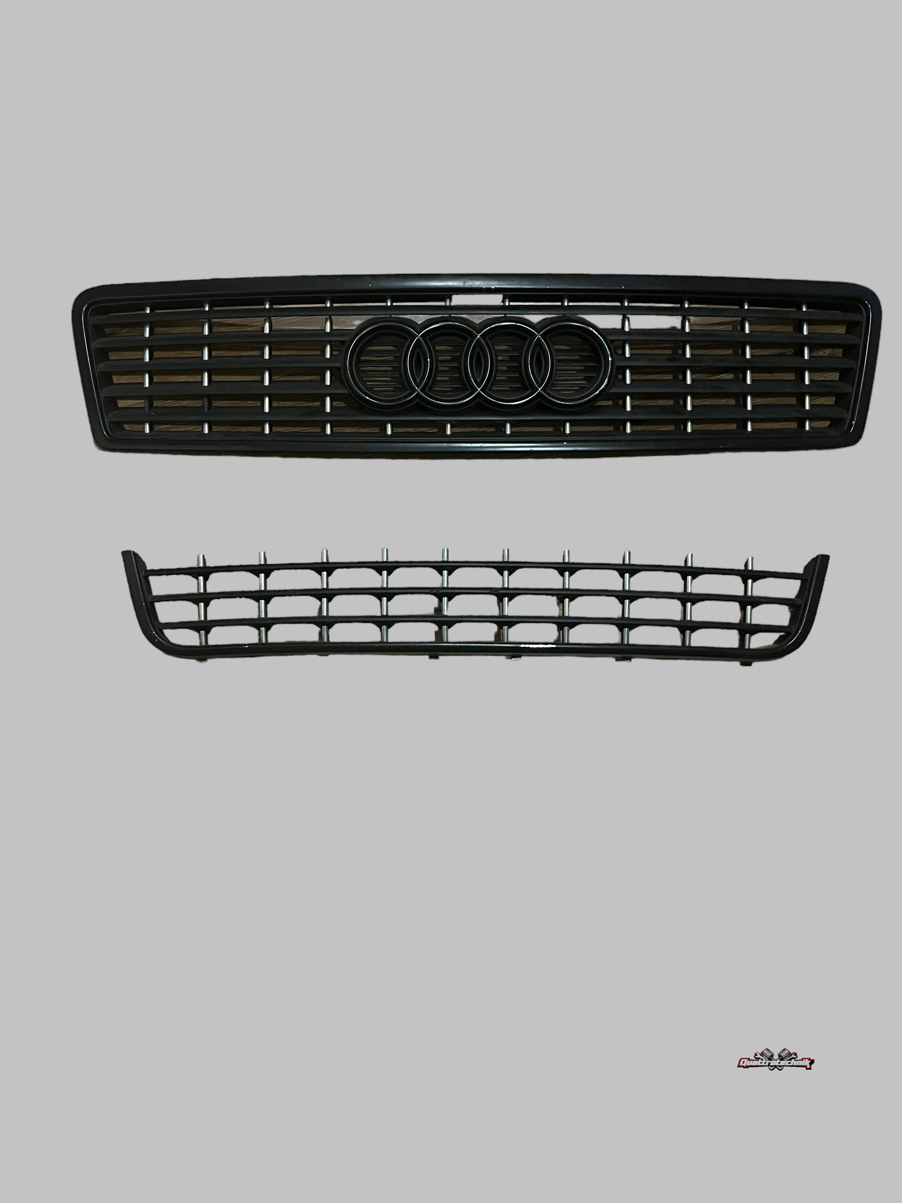 Original W12 Kühlergrill Grill Frontgrill  Audi A8 D2 Facelift 4D0853651N schwarz