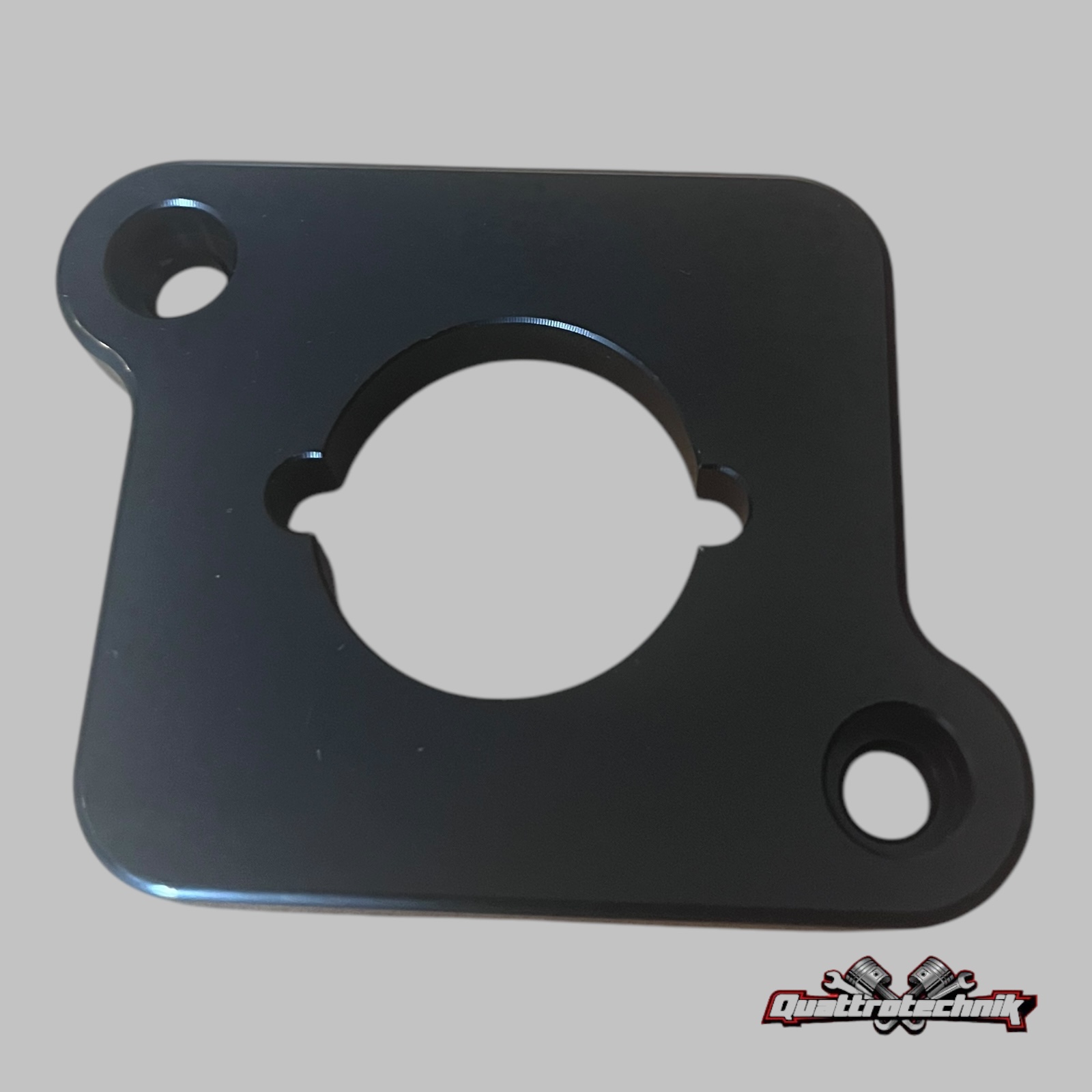 Adapterplatte Zündspulen Alu schwarz für Audi A8 D2 A6 A4 / VW Golf 4.2 2.7 1.8T