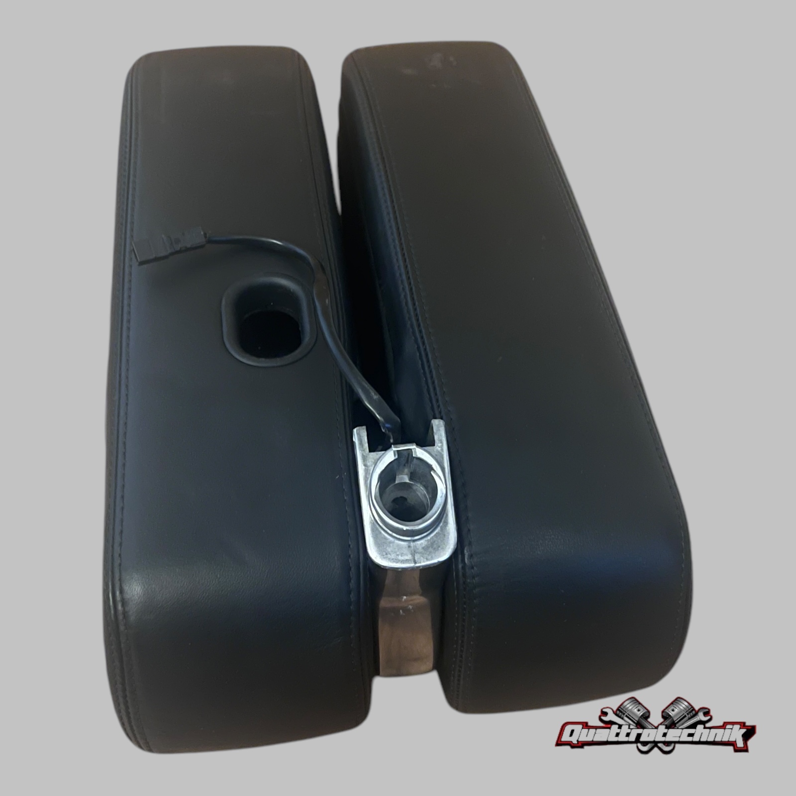Mittelarmlehne Armlehne Leder Schwarz Soul  Audi A8 S8 W12 D2 FL1 Fl2 VFL 94-02