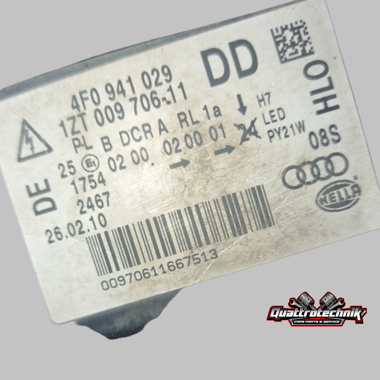 Audi A6 S6 RS6 4F Xenon Scheinwerfer LED 4F0941029DD