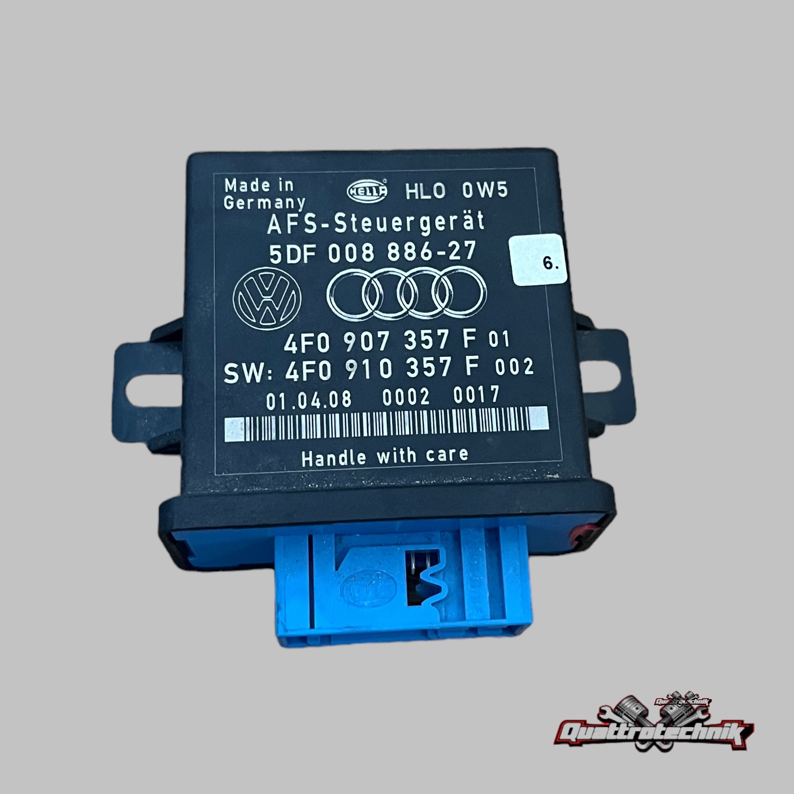AFS Steuergerät Audi A6 4F A8 4E Q7 4L Leuchtweitenregulierung LWR 4F0907357F