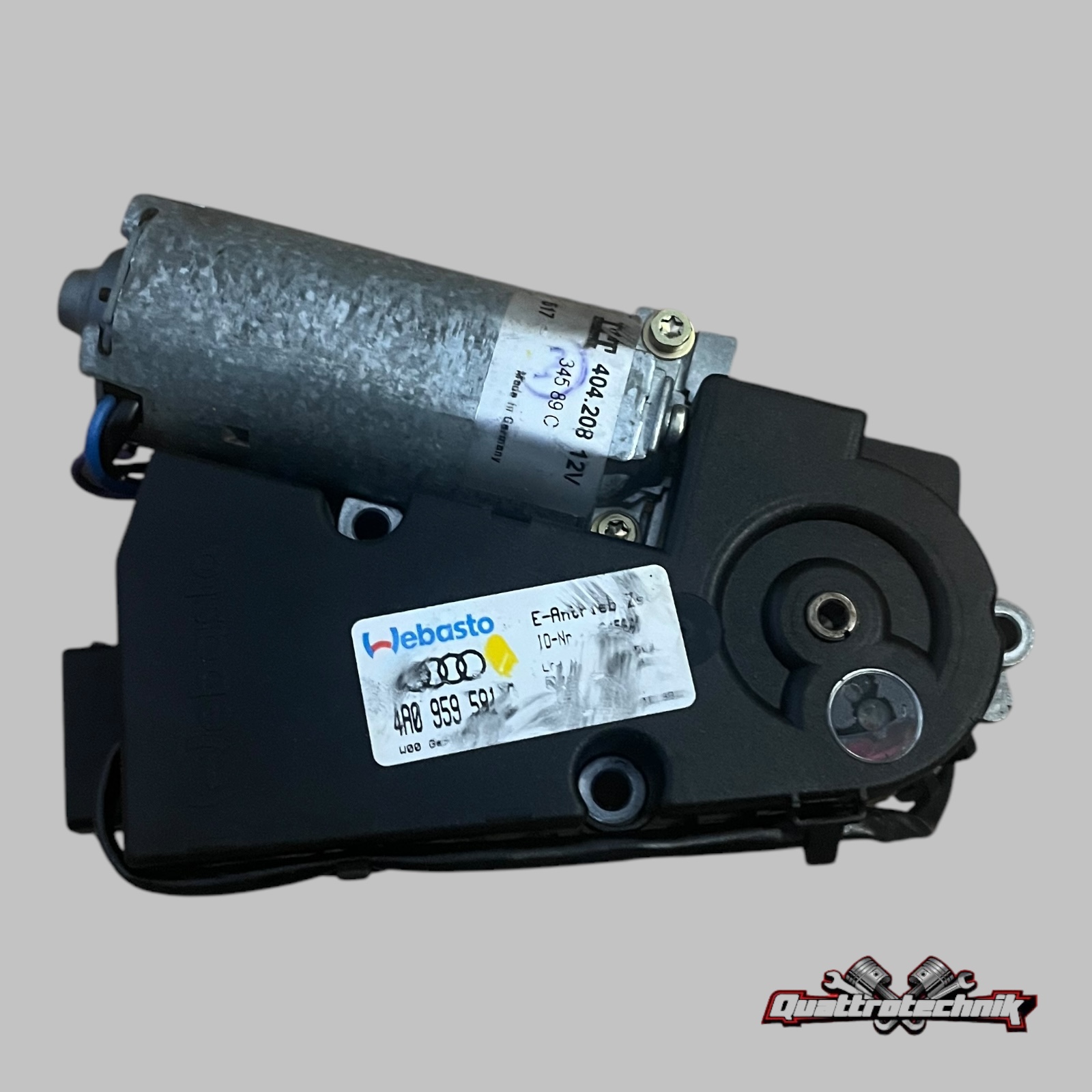 Original Audi A8 S8 D2 Webasto Schiebedachmotor Motor 4A0959591C