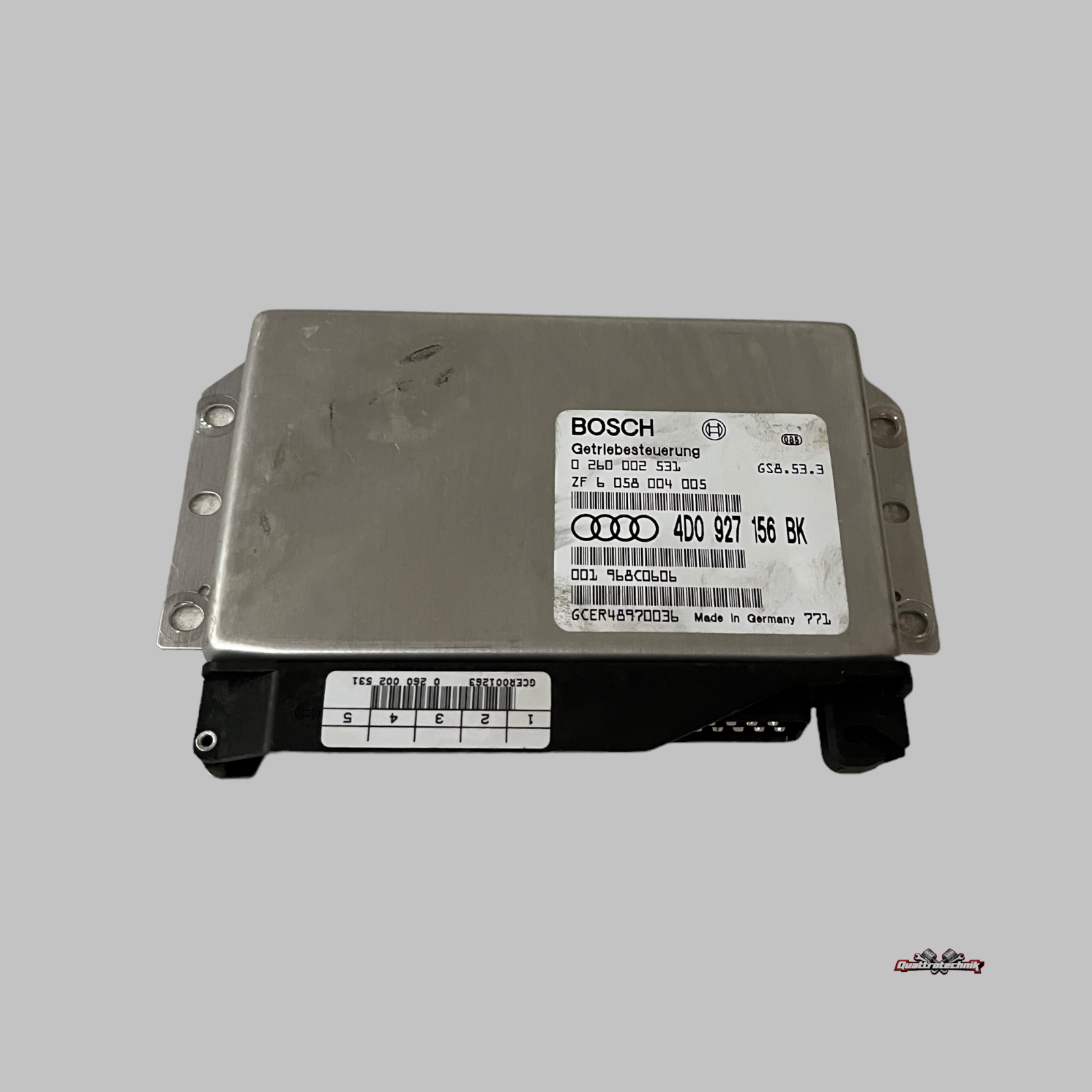 Audi A8 D2 Getriebesteuergerät Steuergerät Automatikgetriebe 4D0927156BK