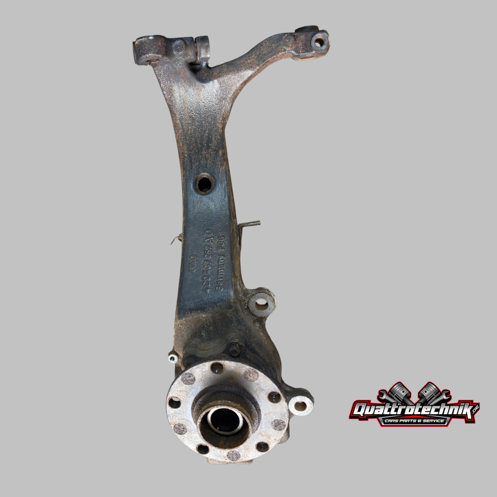 Audi A8 D2 3.3 TDI Achsschenkel Radlagergehäuse 92mm vorne links 4D0407257AD