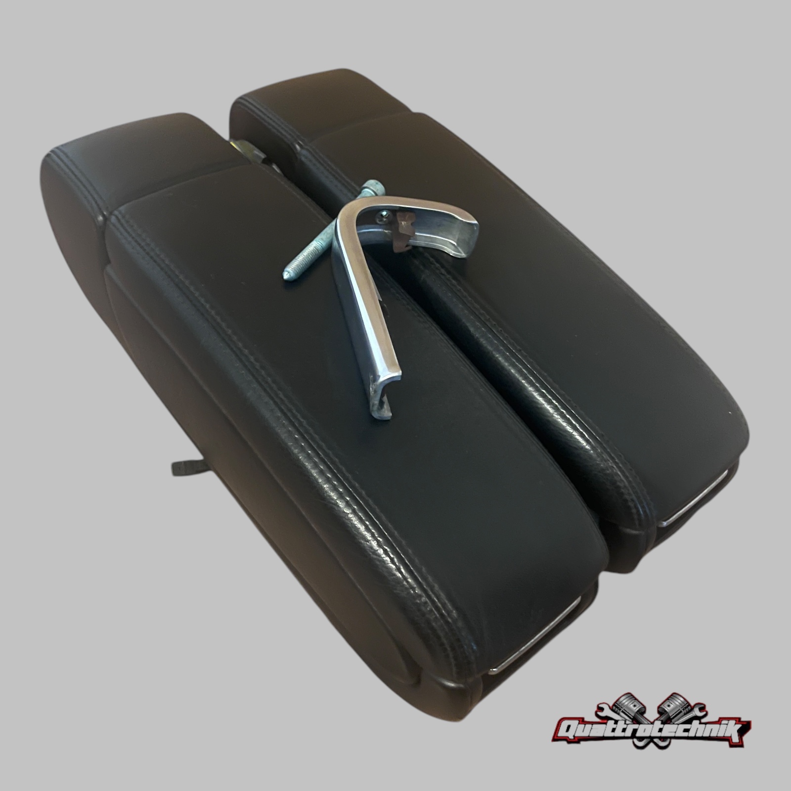 Mittelarmlehne Armlehne Leder Schwarz Soul  Audi A8 S8 W12 D2 FL1 Fl2 VFL 94-02