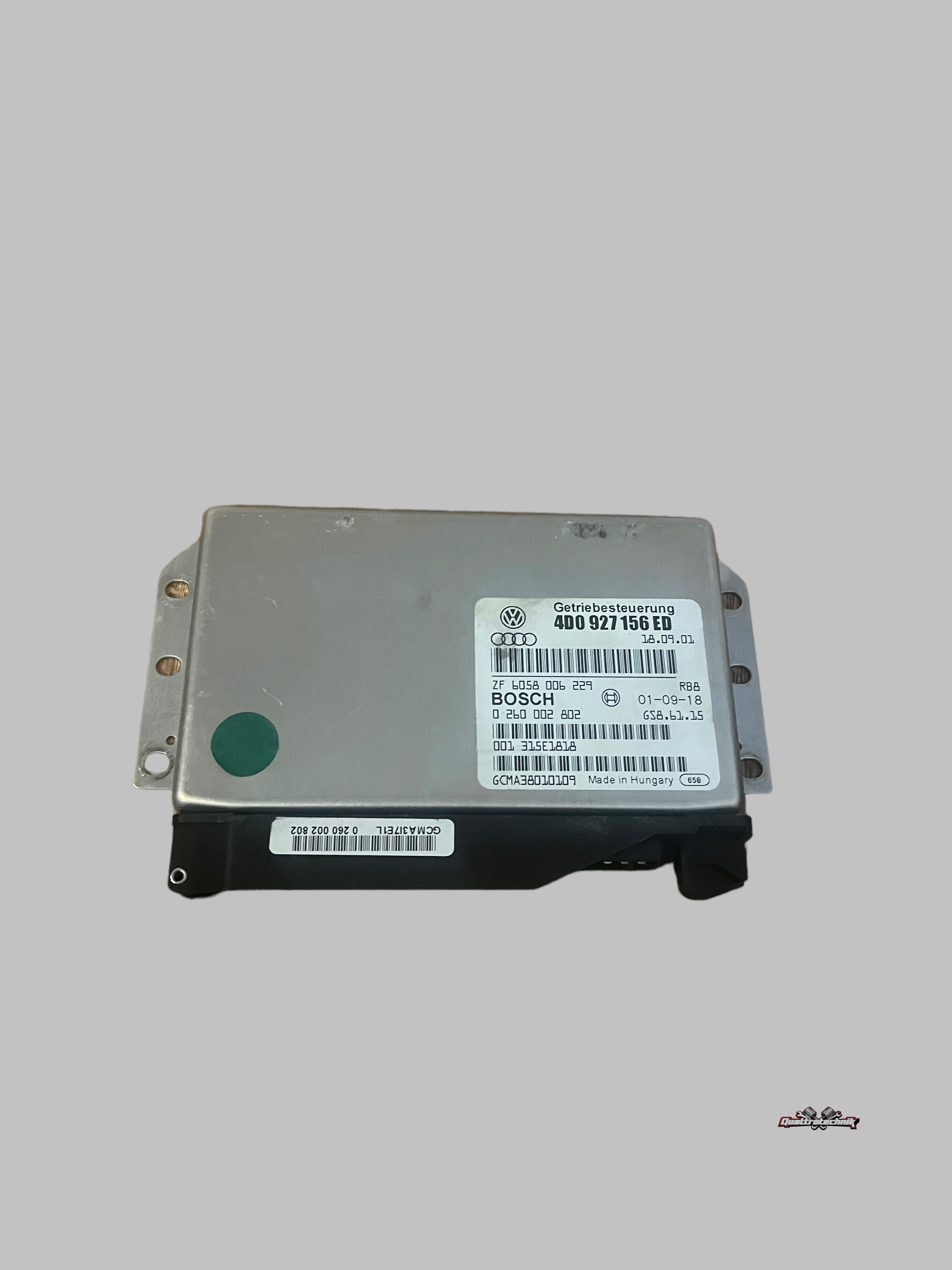 Audi A8 D2 Getriebesteuergerät Steuergerät Automatikgetriebe  4D0927156ED