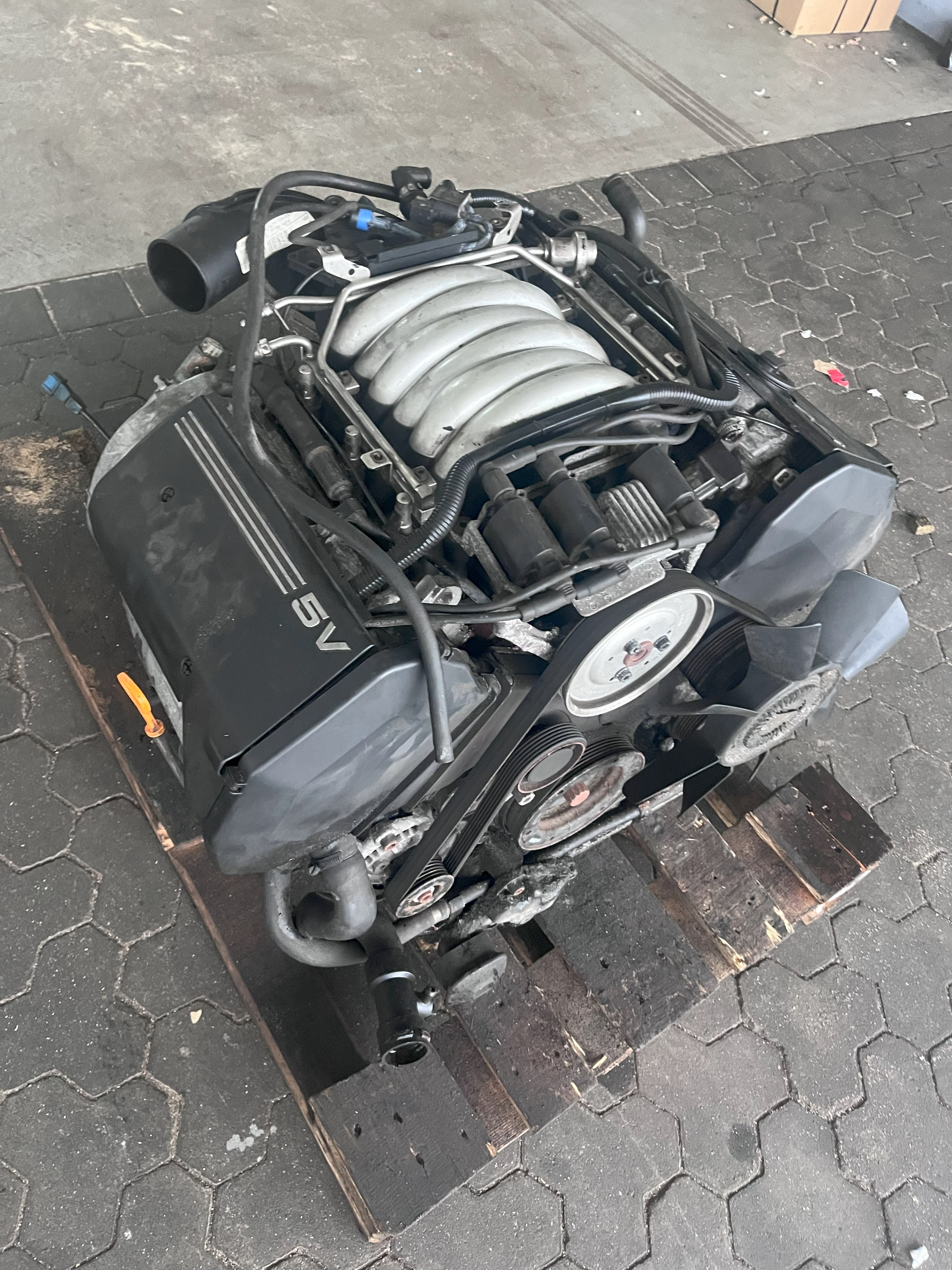 Audi 2.8 V6 ACK Motor komplett  274tkm