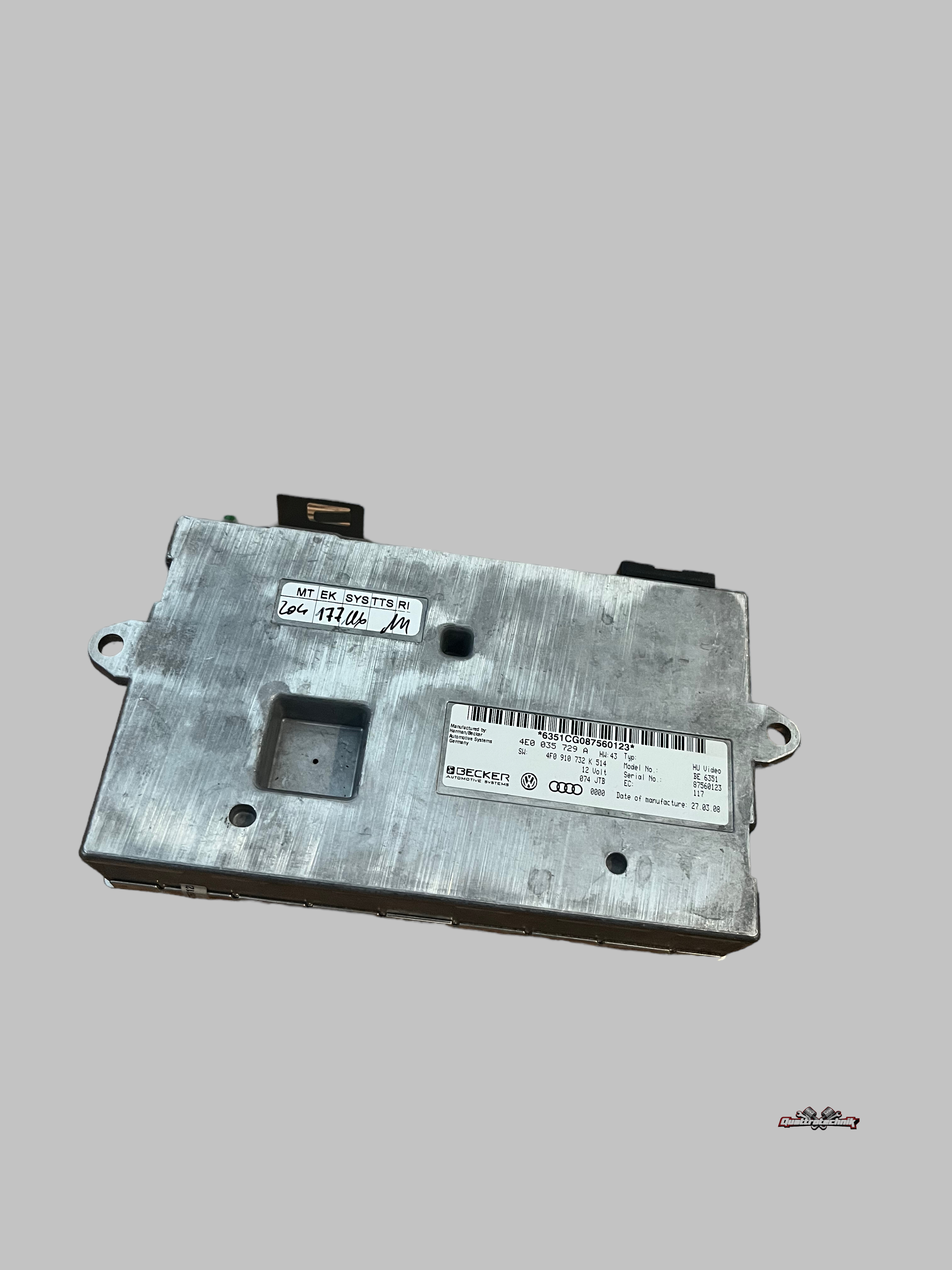 Audi A8 A6 4F C5 D3 4E Steuergerät Interface Interfacebox Bluetooth 4E0035729A