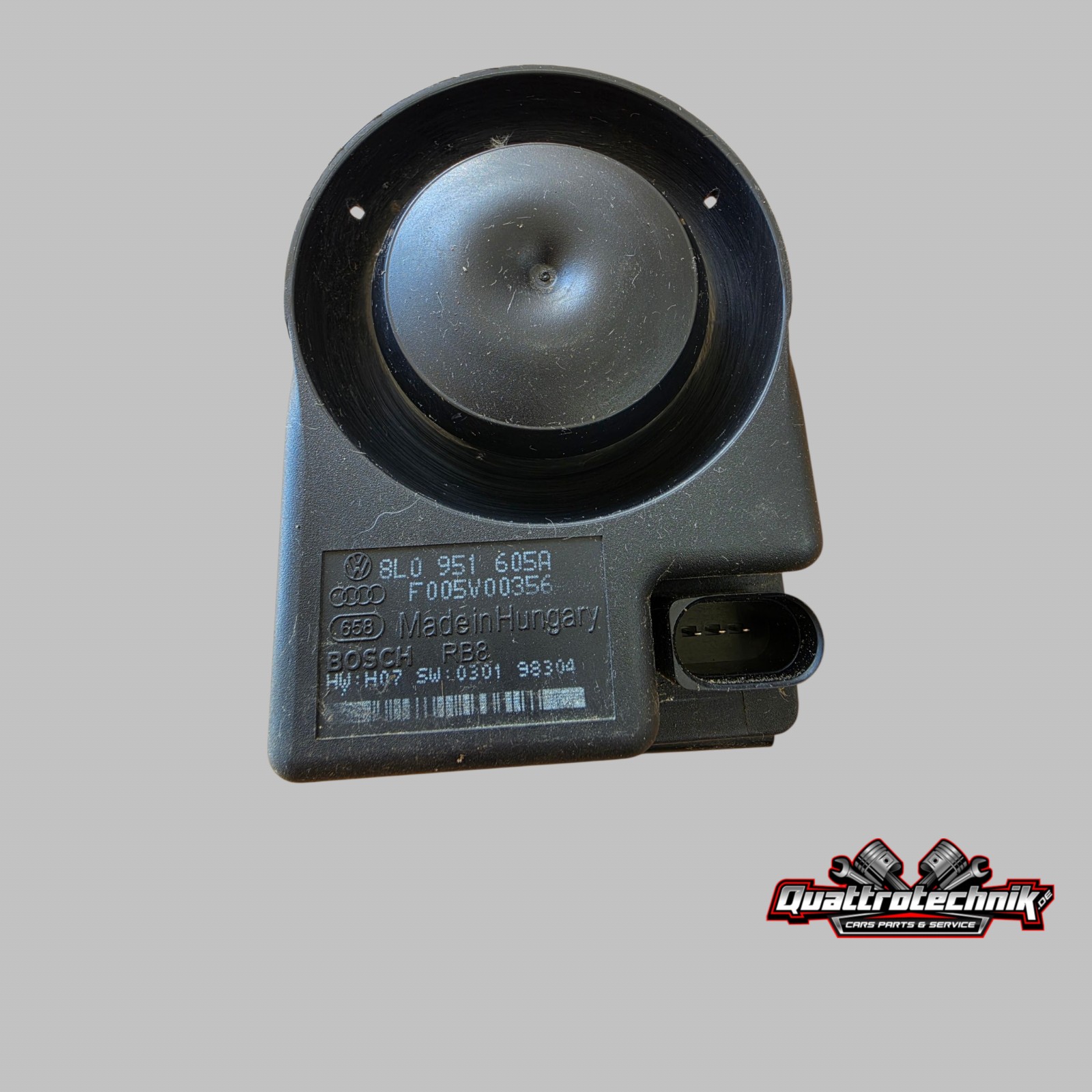 Audi A8 S8 D3 4E Alarmsirene Alarmhorn Diebstahlwarnanlage 8L0951605A