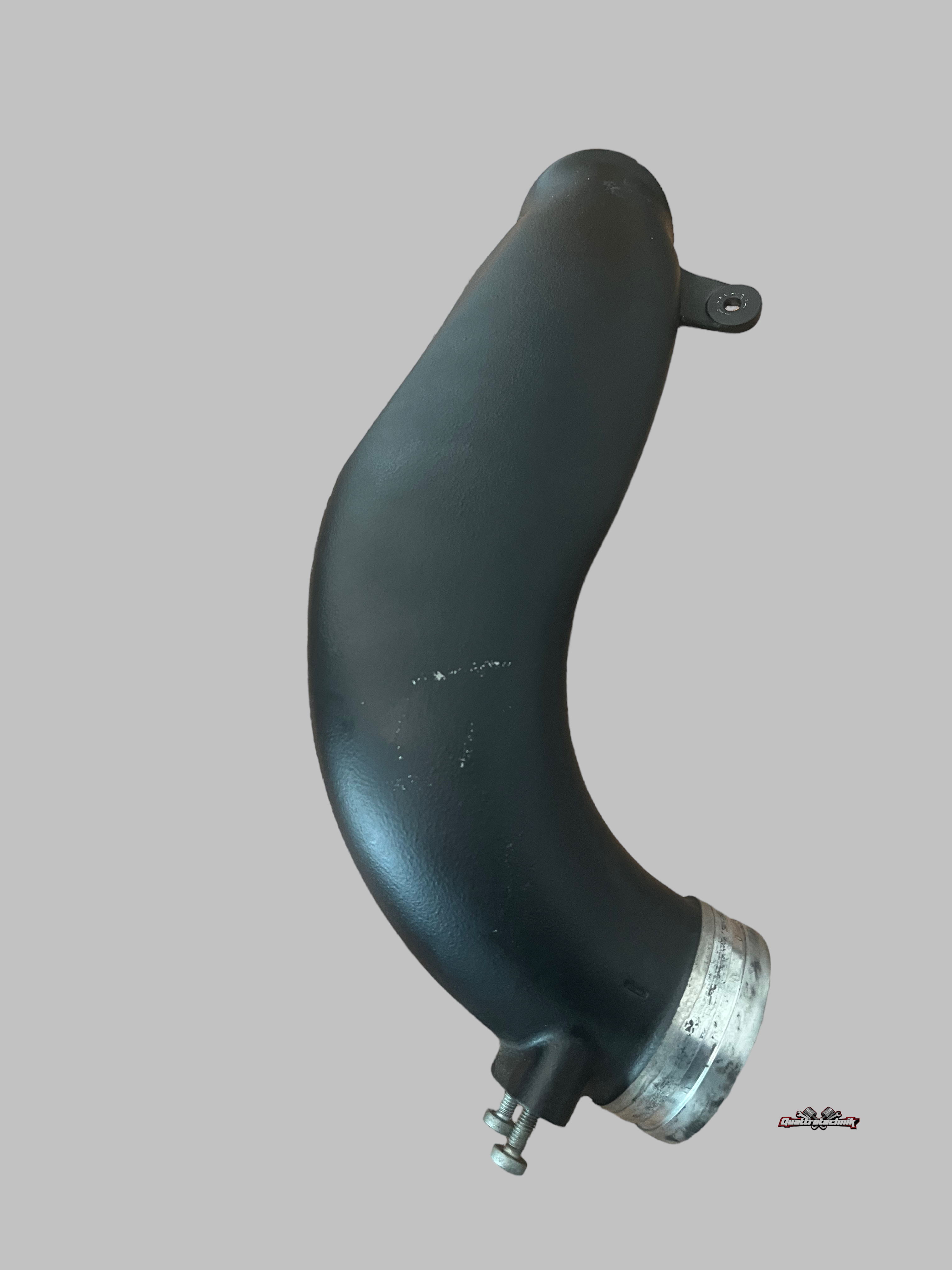 Audi RS6 4F V10 Druckrohr li.& re. gepulvert innen Keramik besch. 07L145727E SET