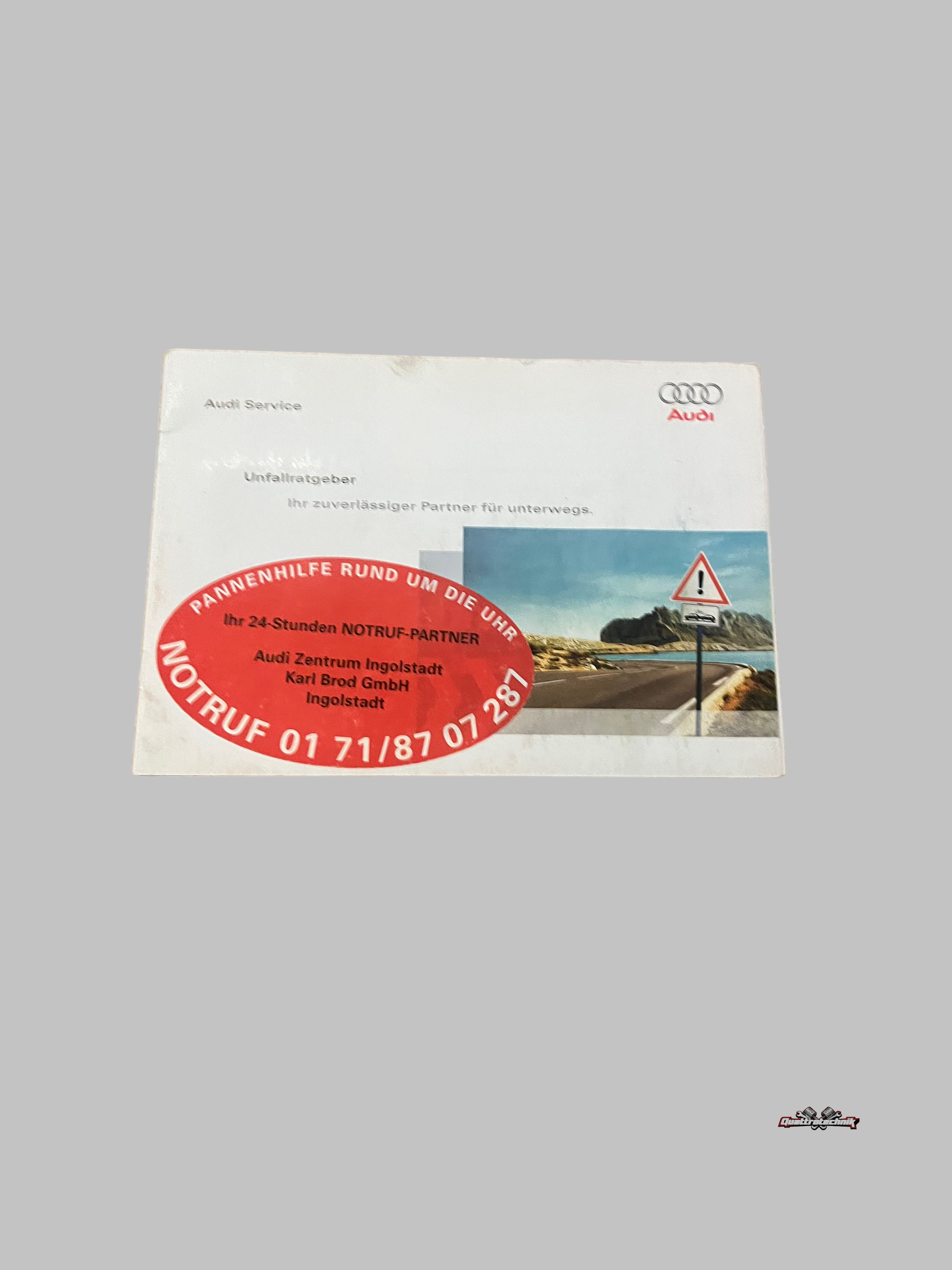 Bordmappe inkl. Bedienungsanleitung Audi RS6 4F 5.0 V10 Bord Wallet Operation Manual