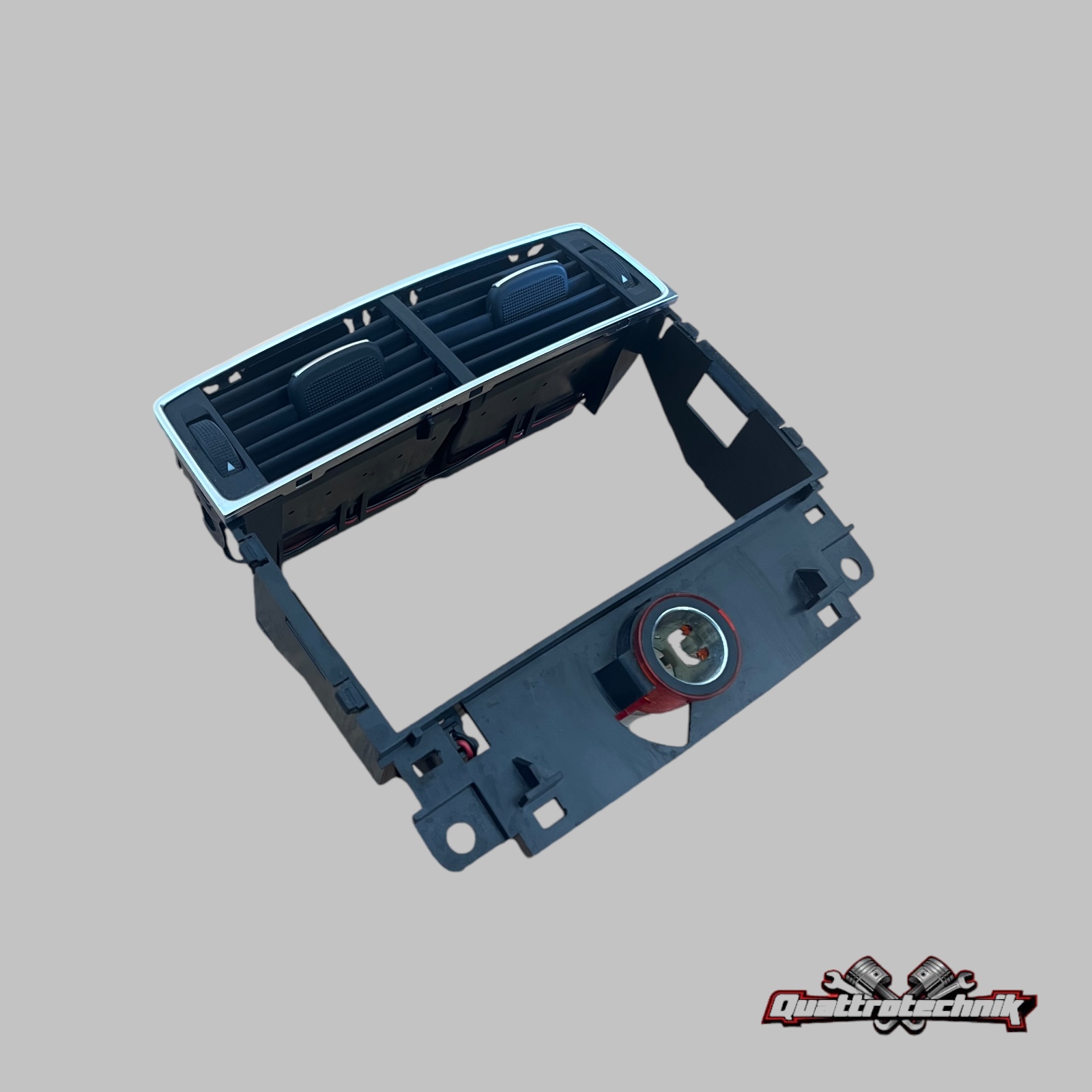 Lüftungsdüse mitte Armaturenbrett Audi A8 4E Luftdüse Ausströmer 4E0819203B/D Alu