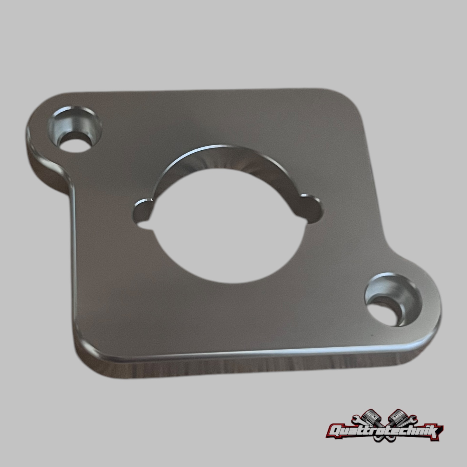Adapterplatte Zündspulen Alu poliert für Audi A8 D2 A6 A4 / VW Golf 4.2 2.7 1.8T