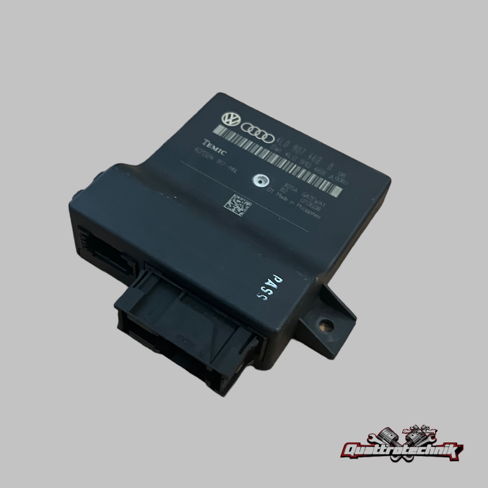 Audi A6 S6 RS6 4F C6 4L0907468B 4L0910468A  Interface Steuergerät Gateway