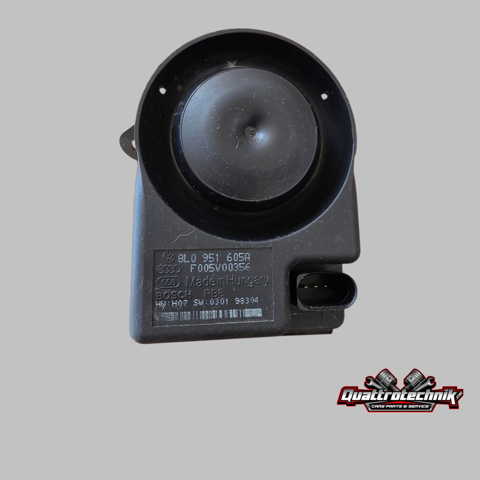 Audi A8 S8 D3 4E Alarmsirene Alarmhorn Diebstahlwarnanlage 8L0951605A