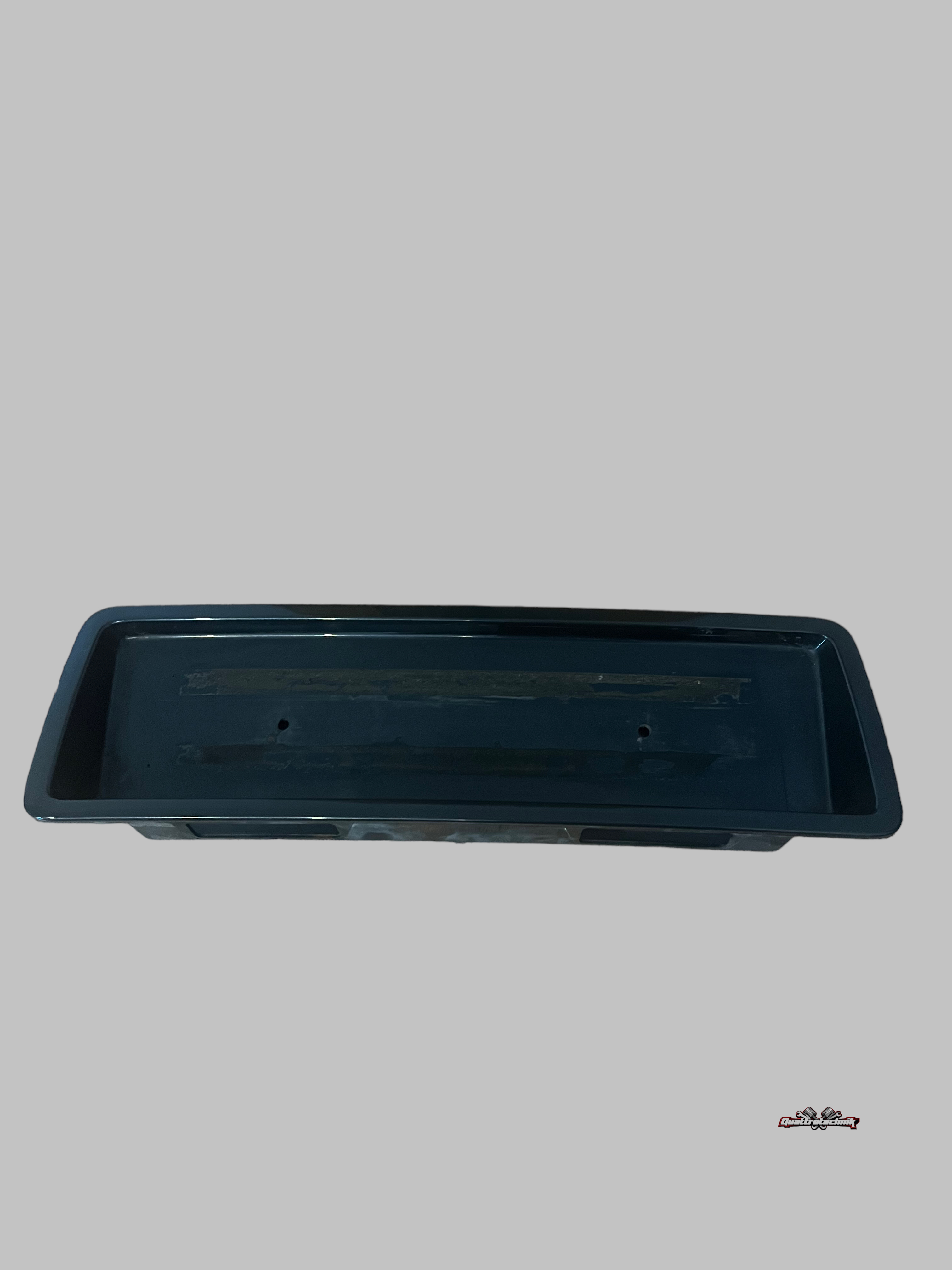 Audi A8 S8 D2 Kennzeichenhalter hinten LZ9W Ebonyschwarz 4D0853465B