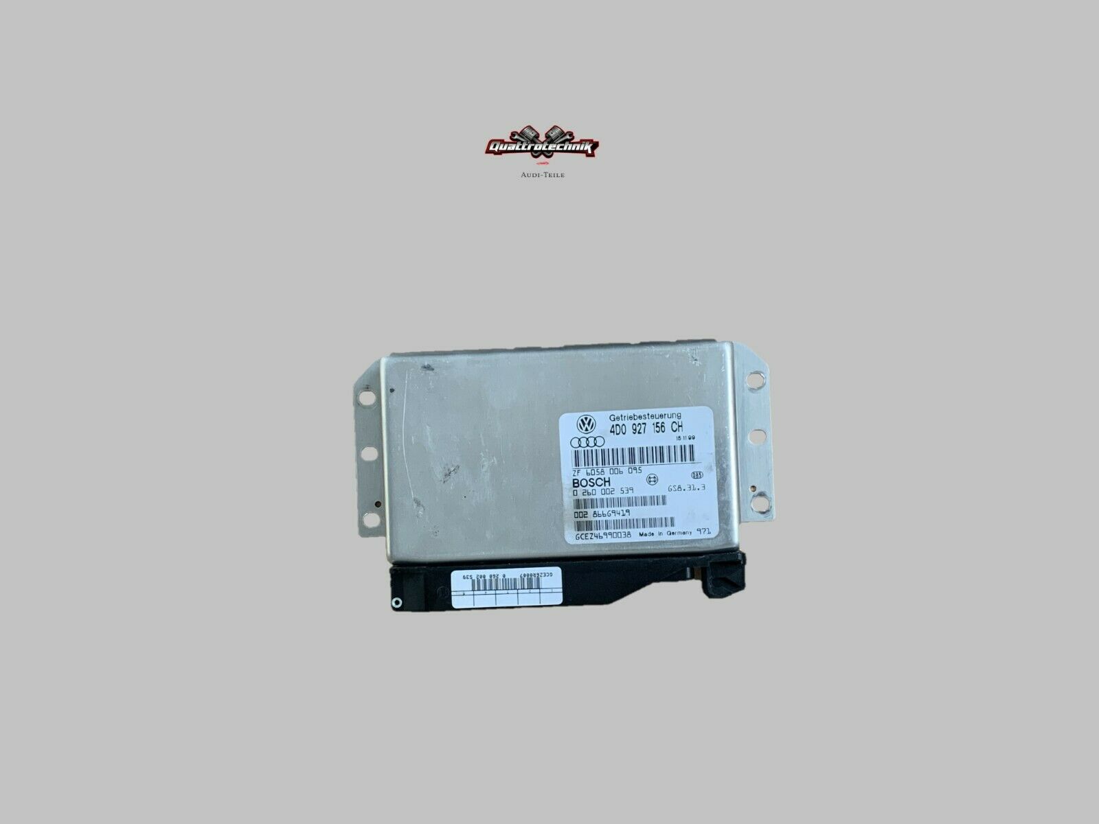 Audi A8 D2 Getriebesteuergerät Steuergerät Automatikgetriebe 4D0927156CH