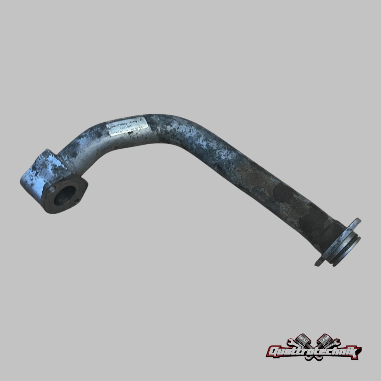 Original AUDI RS6 4F Öldruckleitung für Motorölkühlung 4F0117318