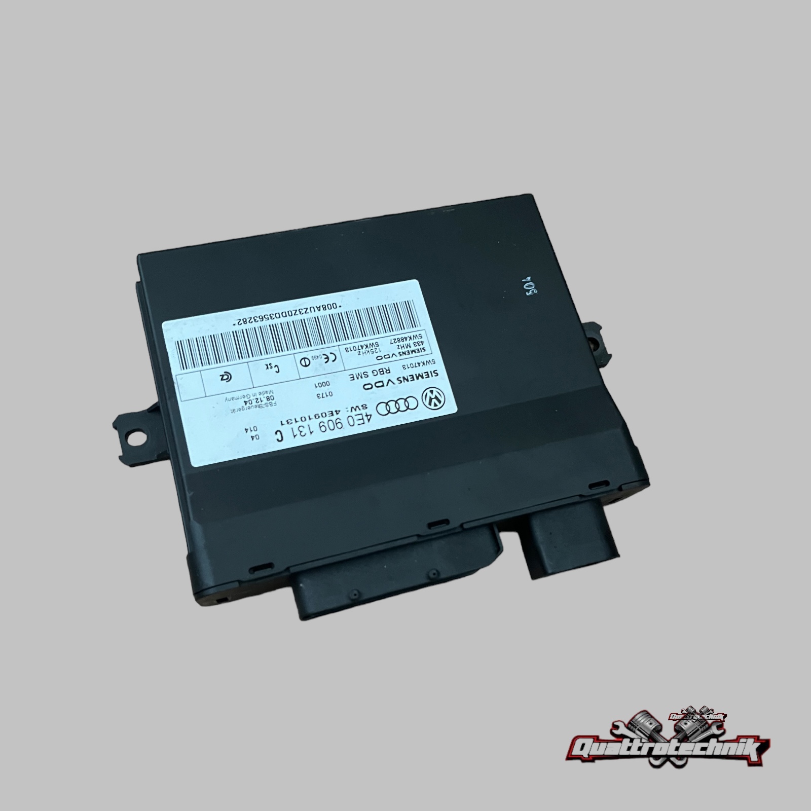 Audi A8 4E Steuergerät Keyless Entry Komfort 4E0909131C 4E0910131