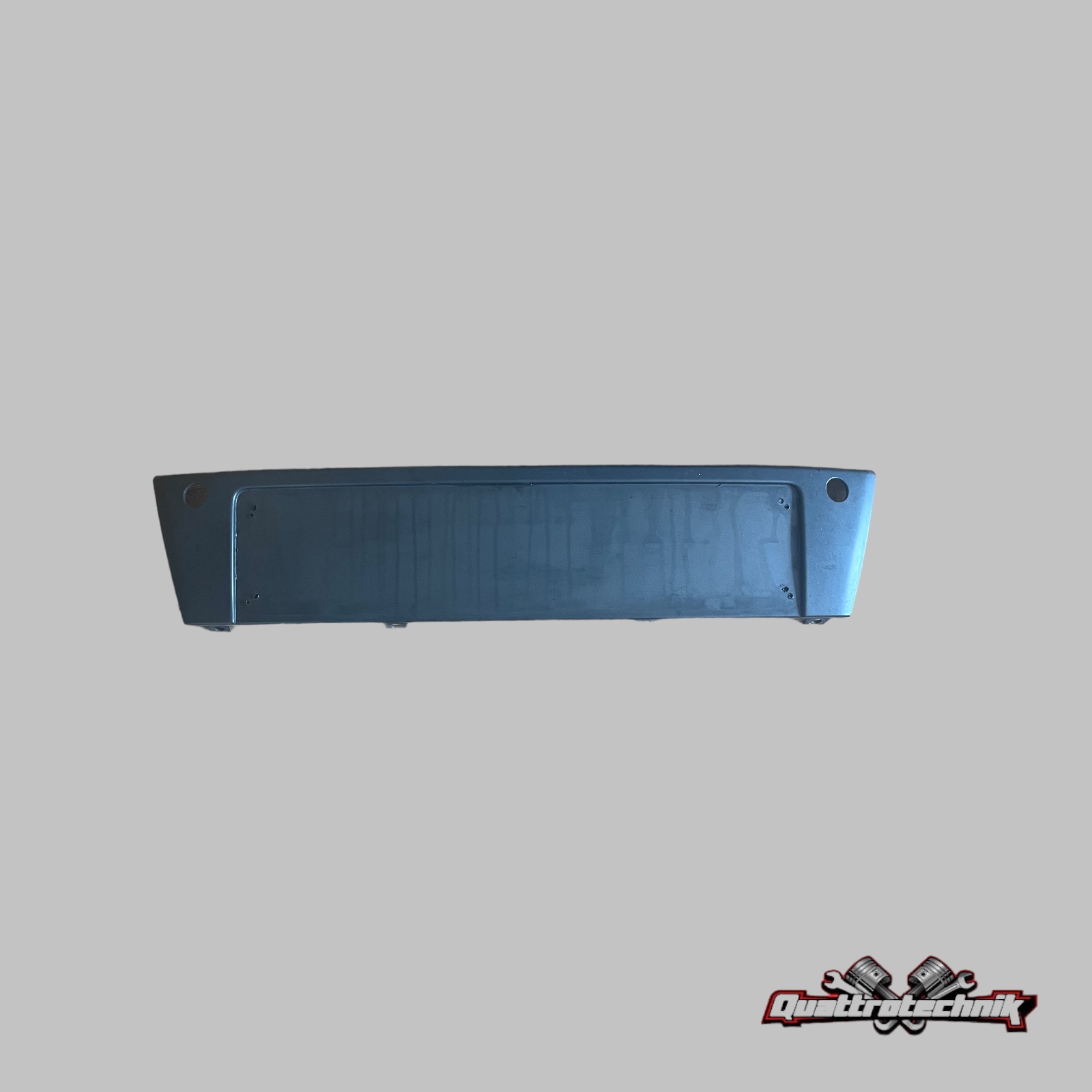 Original AUDI A8 S8 quattro 4E2 Kennzeichenhalter Platiniumgrau 4E0807285AD