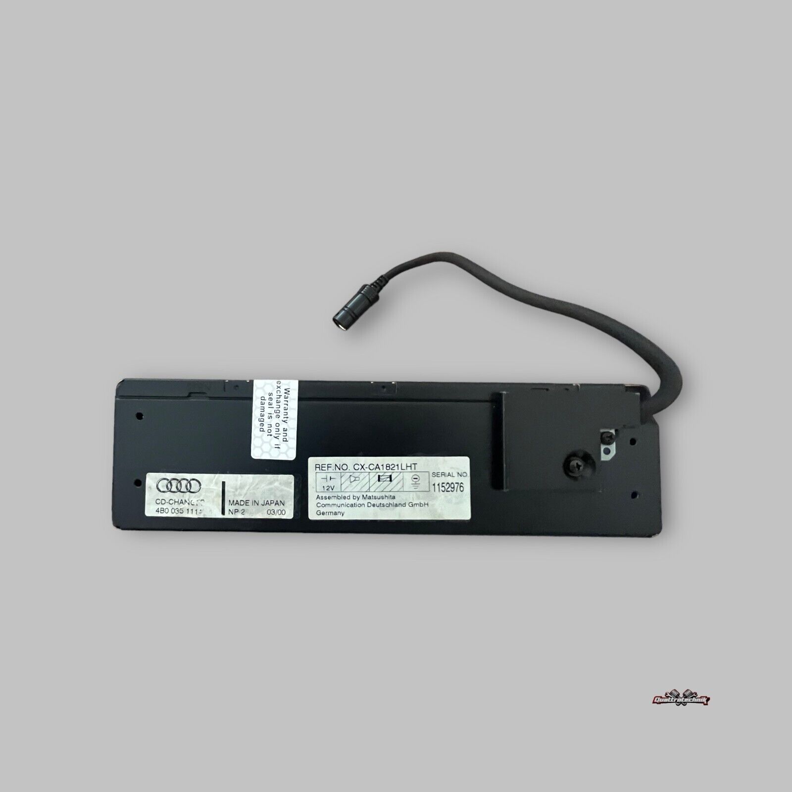 6-Fach CD-Wechsler Audi A3 8L A4 B5 A6 4B ORIGINAL 4D0057111B