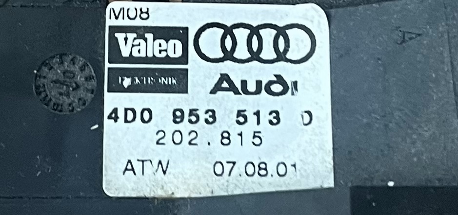 AUDI A4 A6 A8 Avant Lenkstockhebel Hebel Schalter 4D0953513D