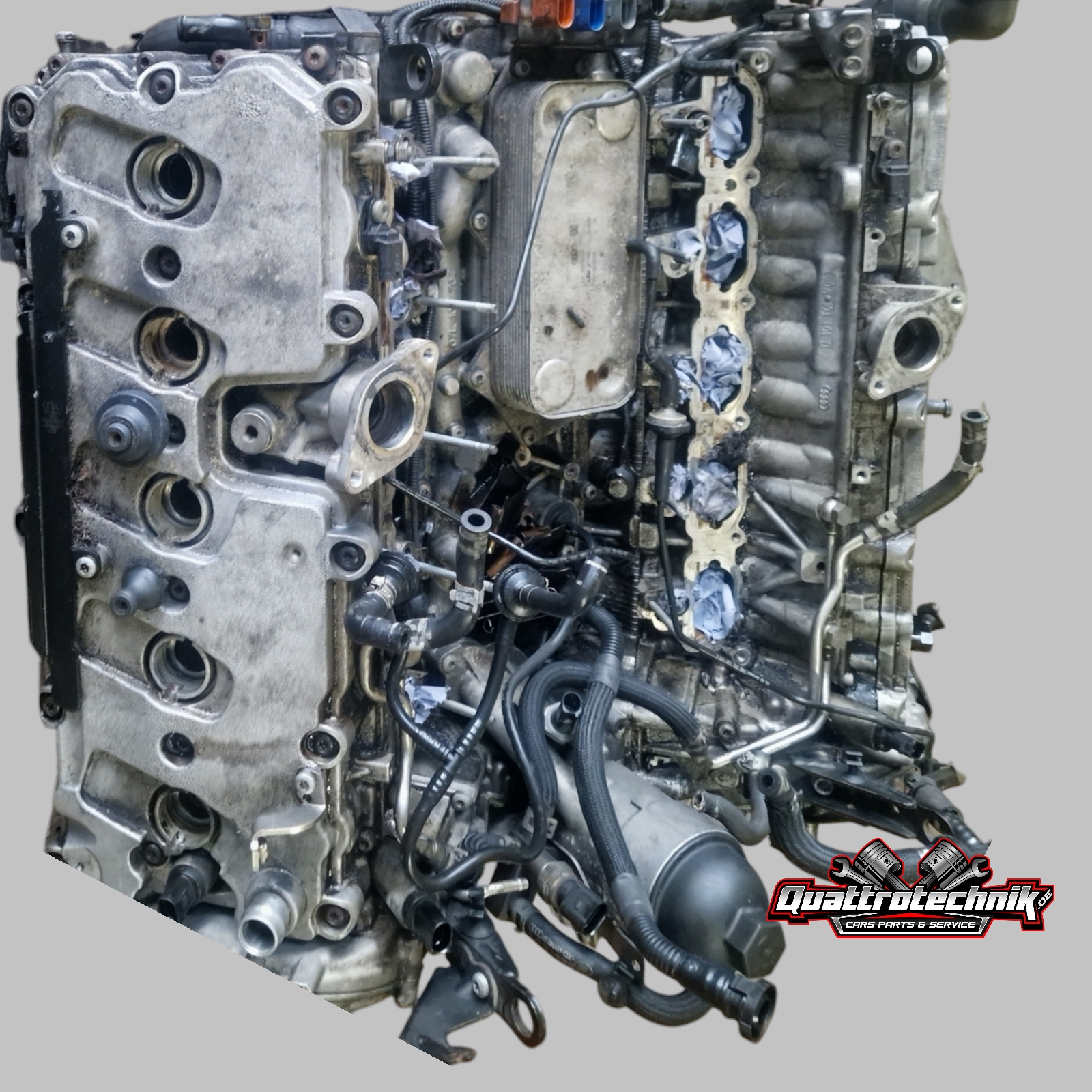 Audi A6 RS6 Quattro 5,0 TFSI V10 Benzin Motor BUH 579PS Block Zylinderköpfe
