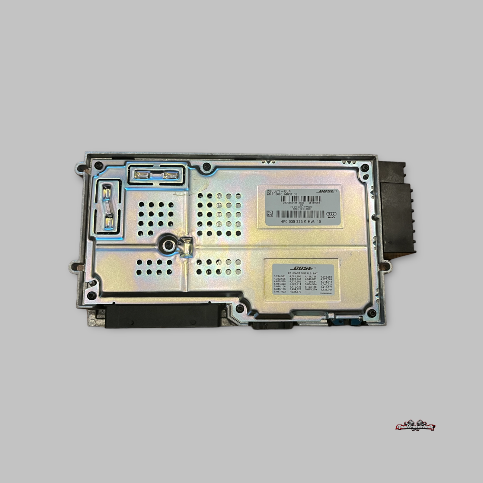 AUDI A6 S6 RS6 (C6) (4F) MMI 2G Bose Soundverstärker 4F0035223G
