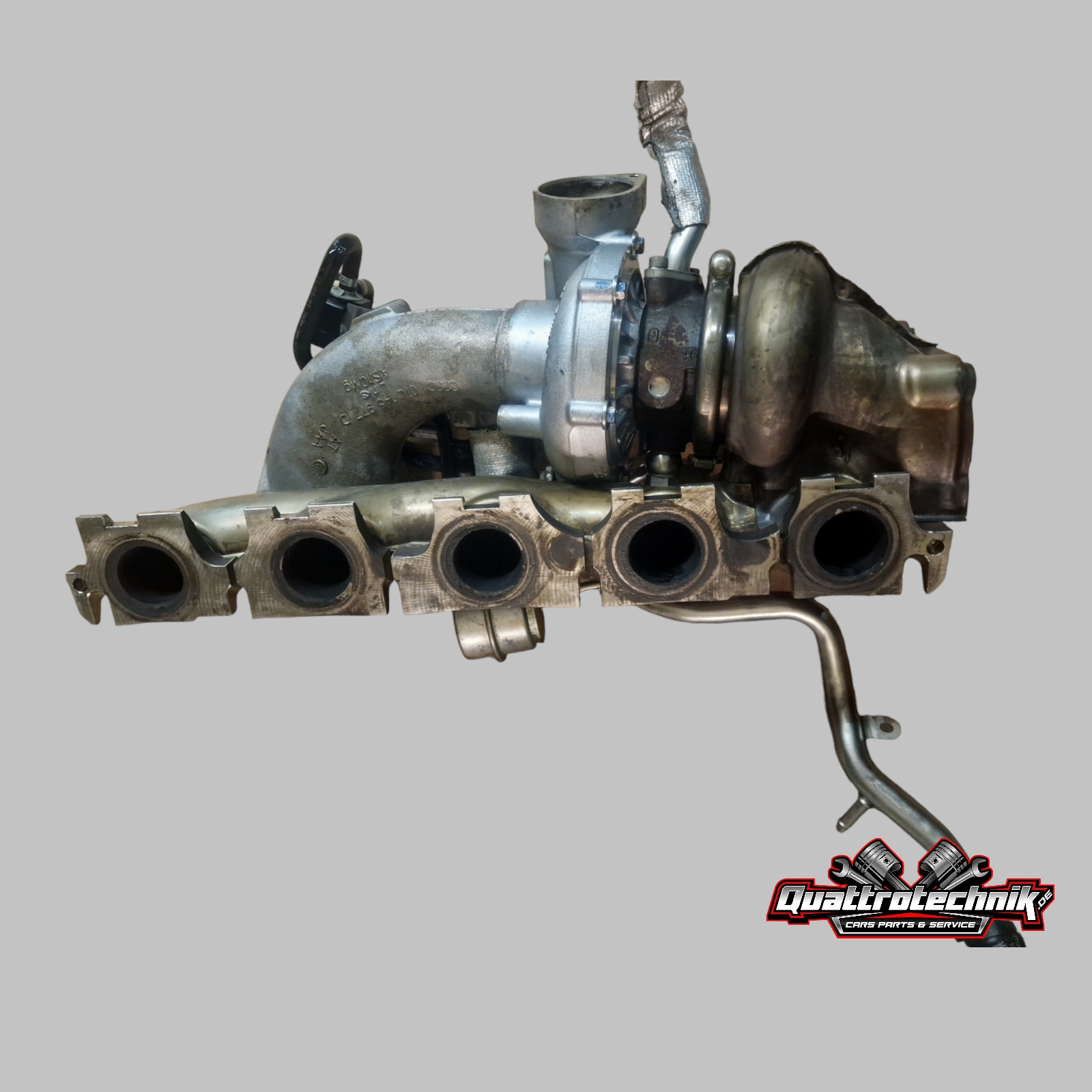 Audi RS6 4F 5.0 V10 Biturbo original Turbolader IHI  07L145701J  links