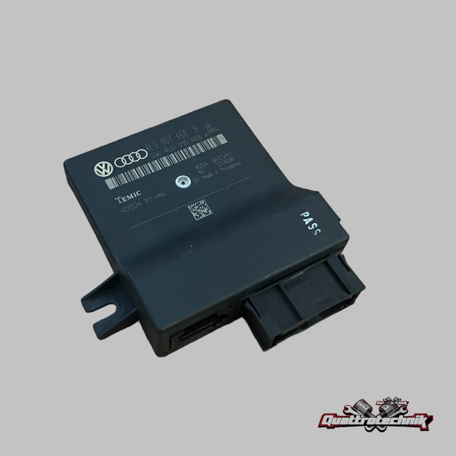 Audi A6 S6 RS6 4F C6 4L0907468B 4L0910468A  Interface Steuergerät Gateway