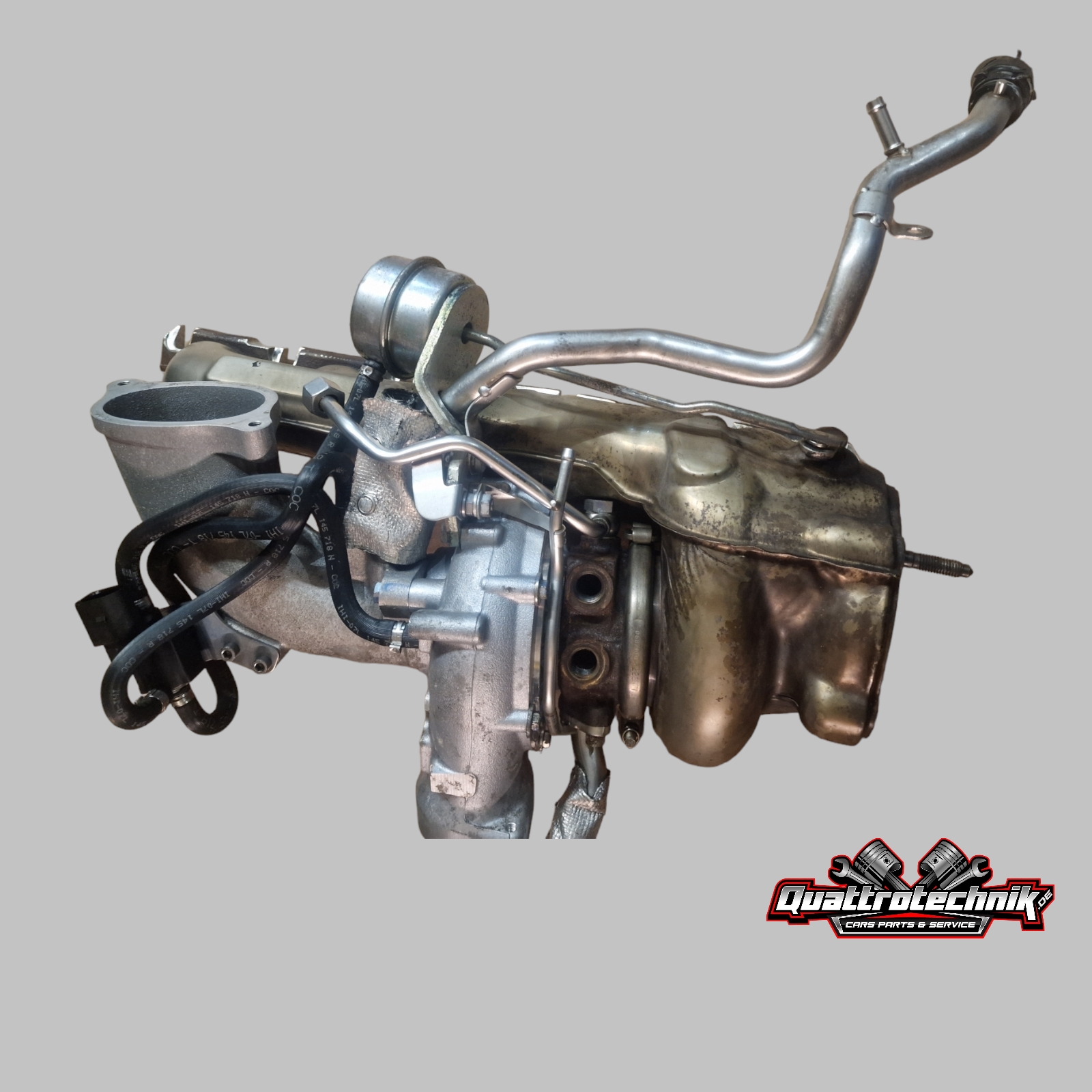 Audi RS6 4F 5.0 V10 Biturbo original Turbolader IHI  07L145701J  links