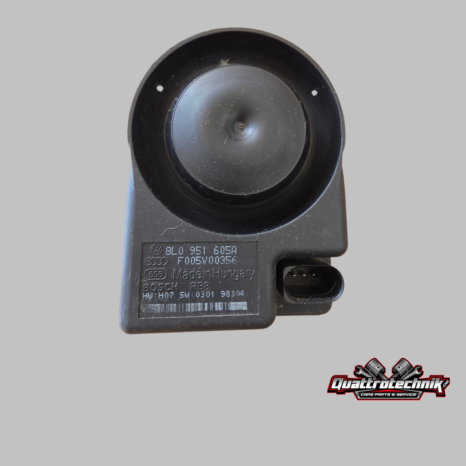 Audi A8 S8 D3 4E Alarmsirene Alarmhorn Diebstahlwarnanlage 8L0951605A