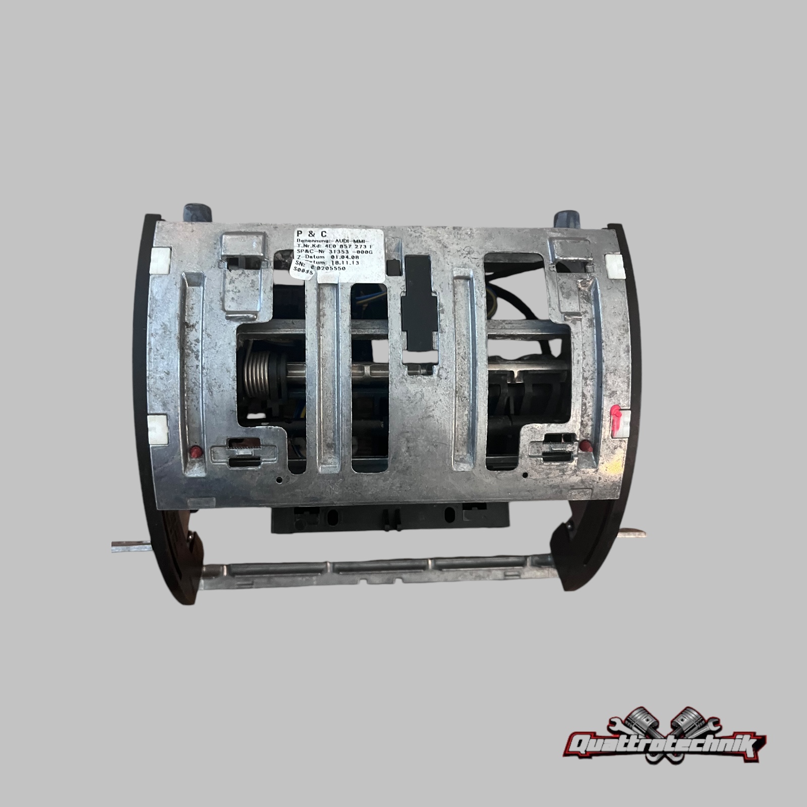 Audi A8 S8 4E D3 Navi Monitor MMI Halterung Motor 4E0857273F