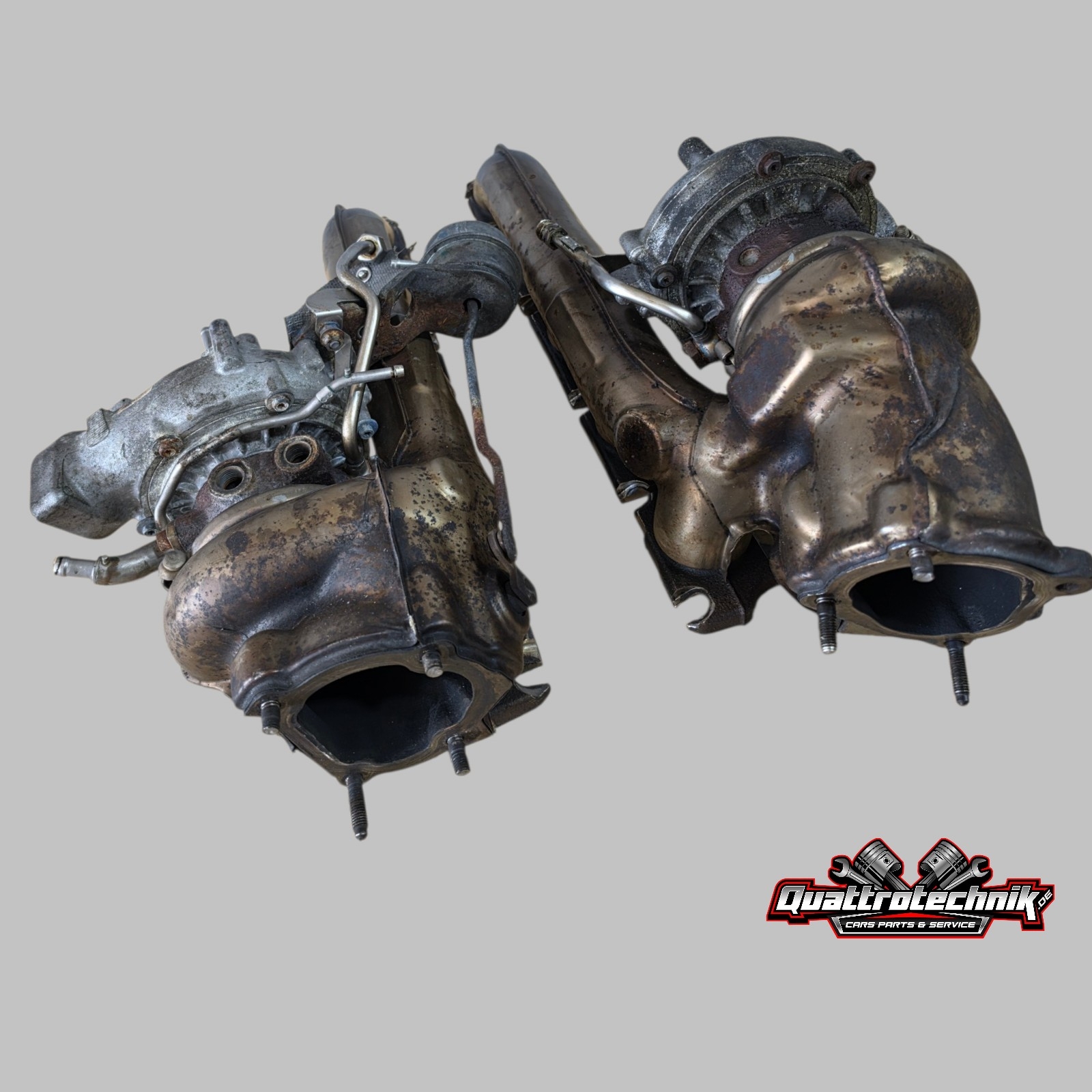 Audi RS6 4F 5.0 V10 BiturboTurbolader 07L145701J 07L145702J links rechts LOBA 850