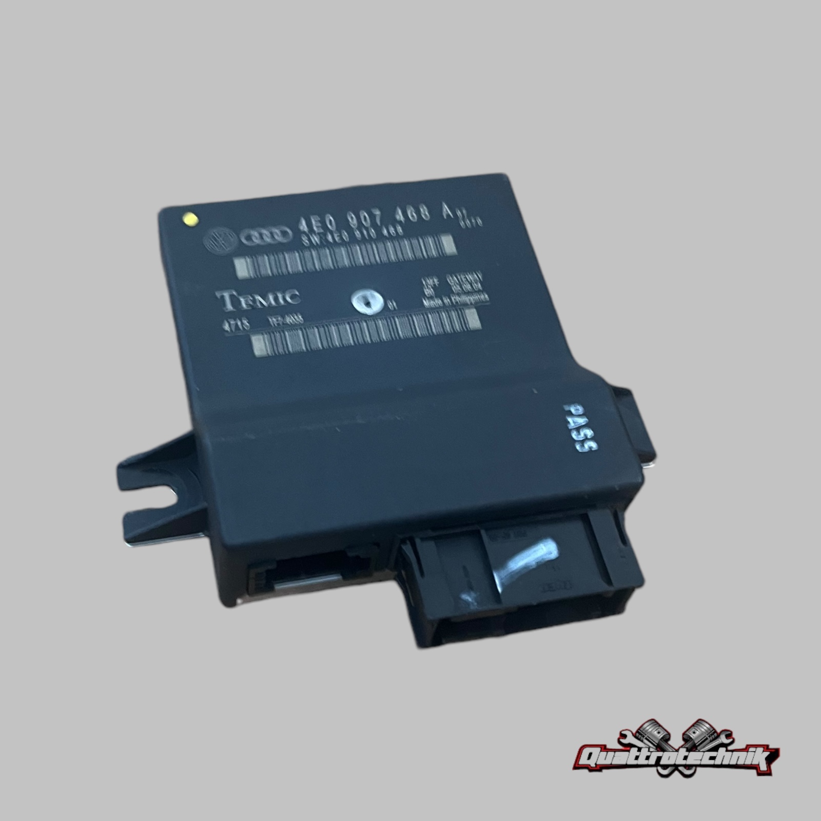 Audi A8 S8 W12 D3 4E Interface Steuergerät Gateway 4E0907468A