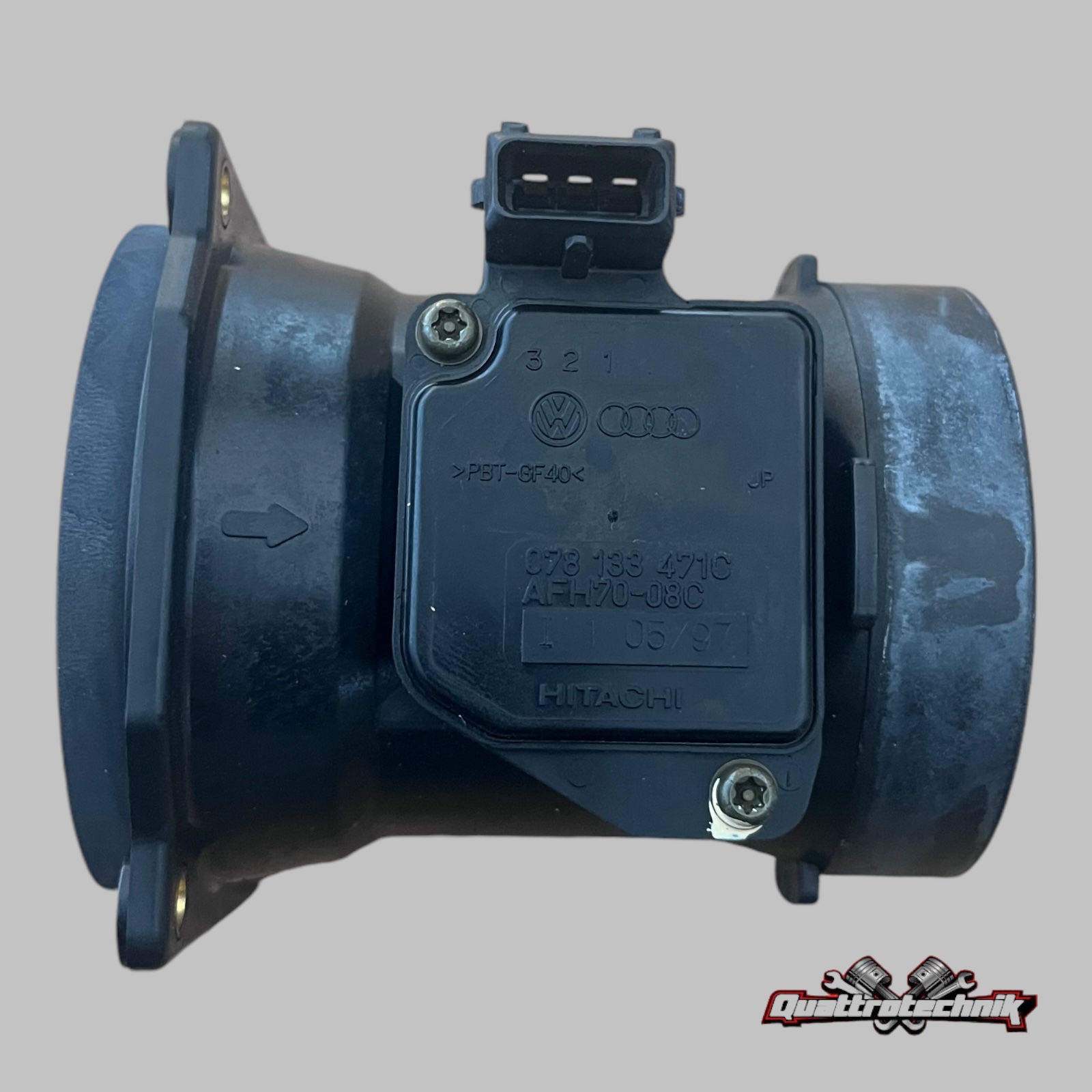 Audi A4 A6 A8 2.4 2.6 2.8 V6 Luftmassenmesser 078133471C AFH70-08C
