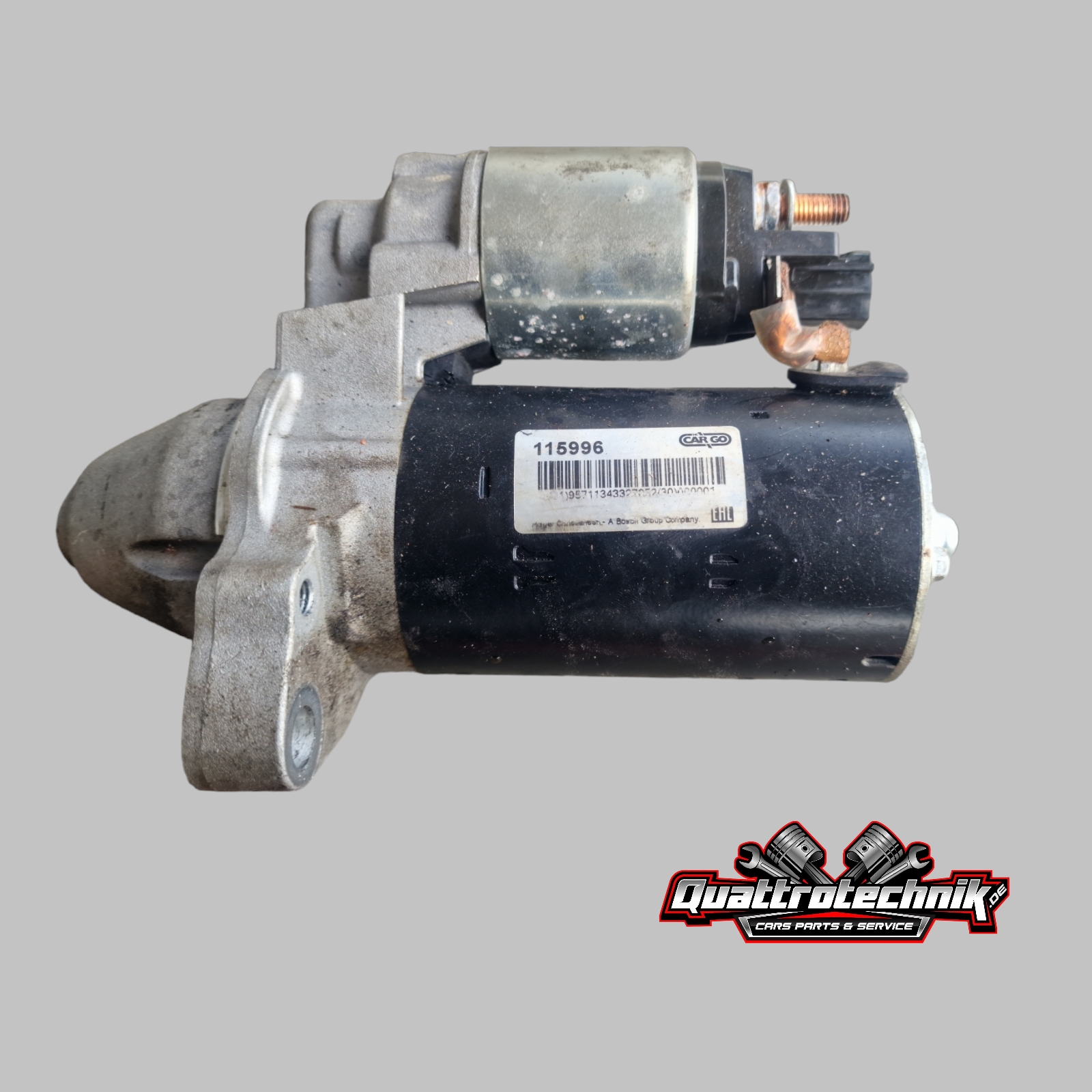 Audi Q7 4L S6 4F C6  S8 D3/4E  W12 Anlasser 07C911023G