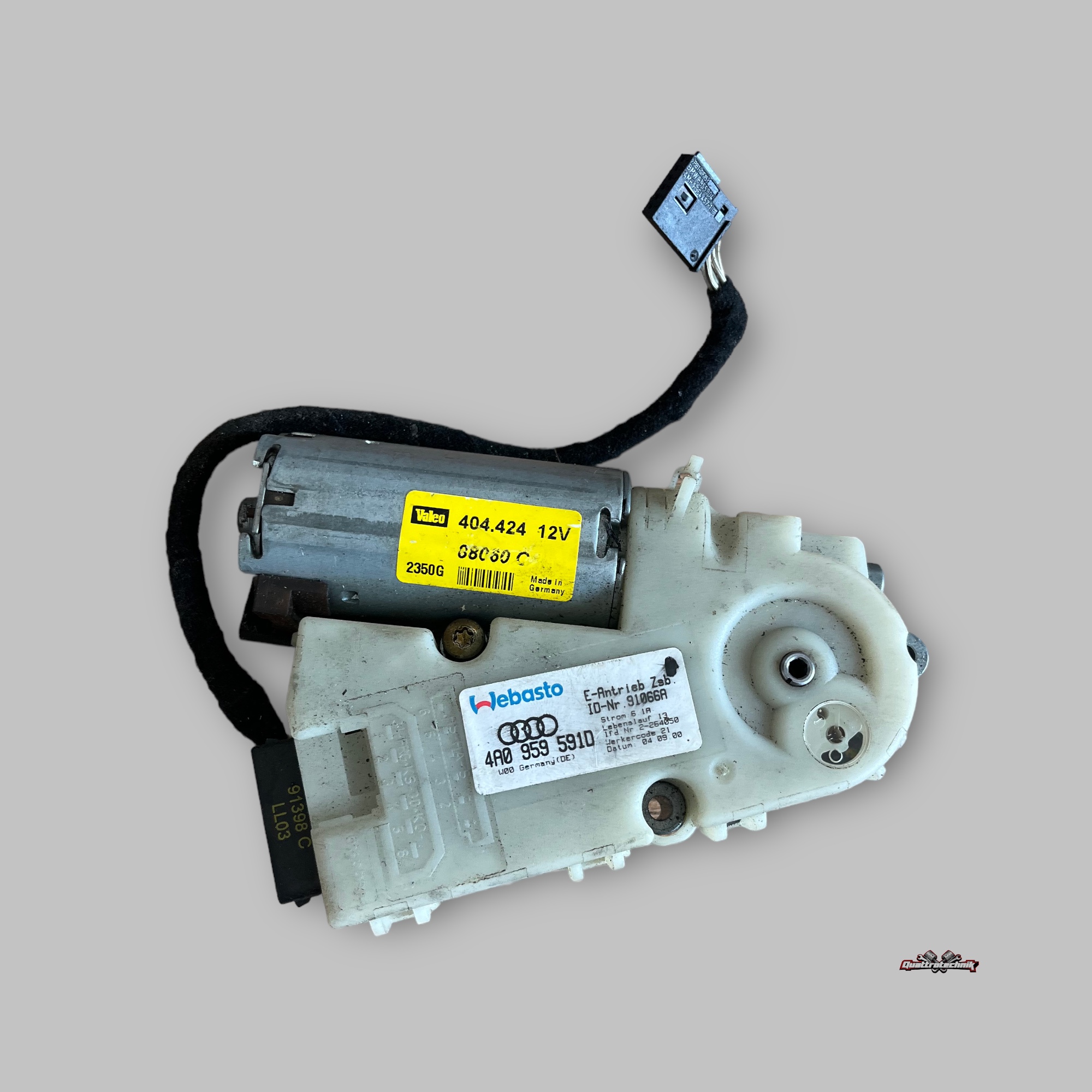 Original Audi A8 S8 D2 Webasto Schiebedachmotor Motor 4A0959591D