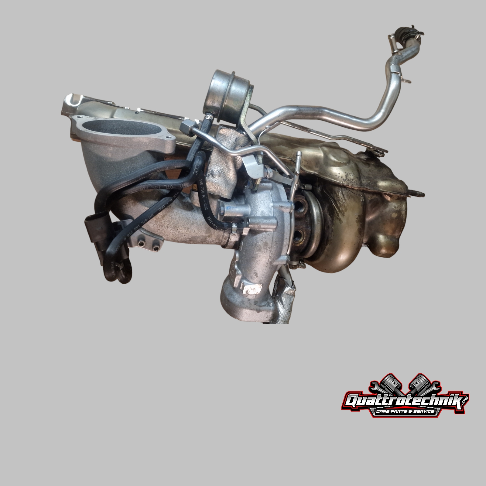 Audi RS6 4F 5.0 V10 Biturbo original Turbolader IHI  07L145701J  links