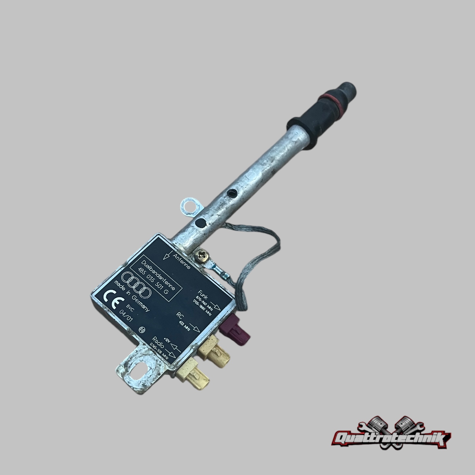 Audi A8 S8 W12 D2 Original Antenne Antennenfuß 4B5035501G