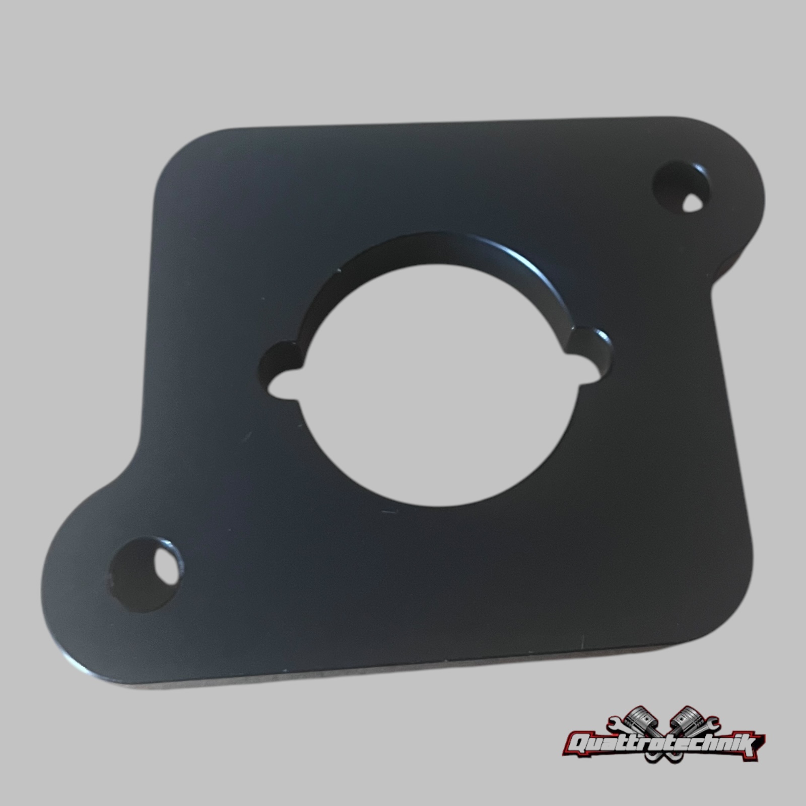 Adapterplatte Zündspulen Alu schwarz für Audi A8 D2 A6 A4 / VW Golf 4.2 2.7 1.8T