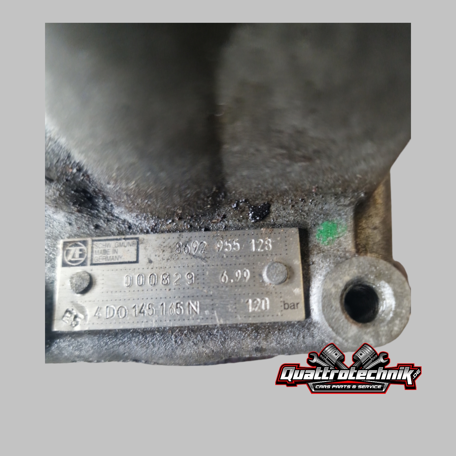Audi A8 D2 S8 TDI Hydraulikpumpe Servopumpe Niveauregulierung 4D0145165N